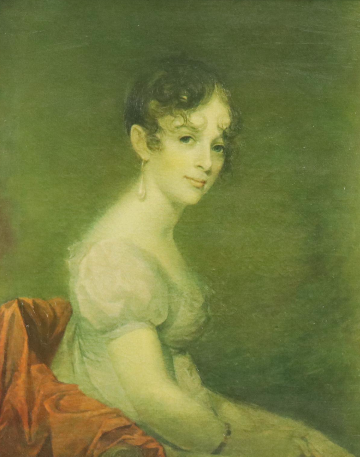 After Thomas Sully Photomechanical Print of Anne W. Waln