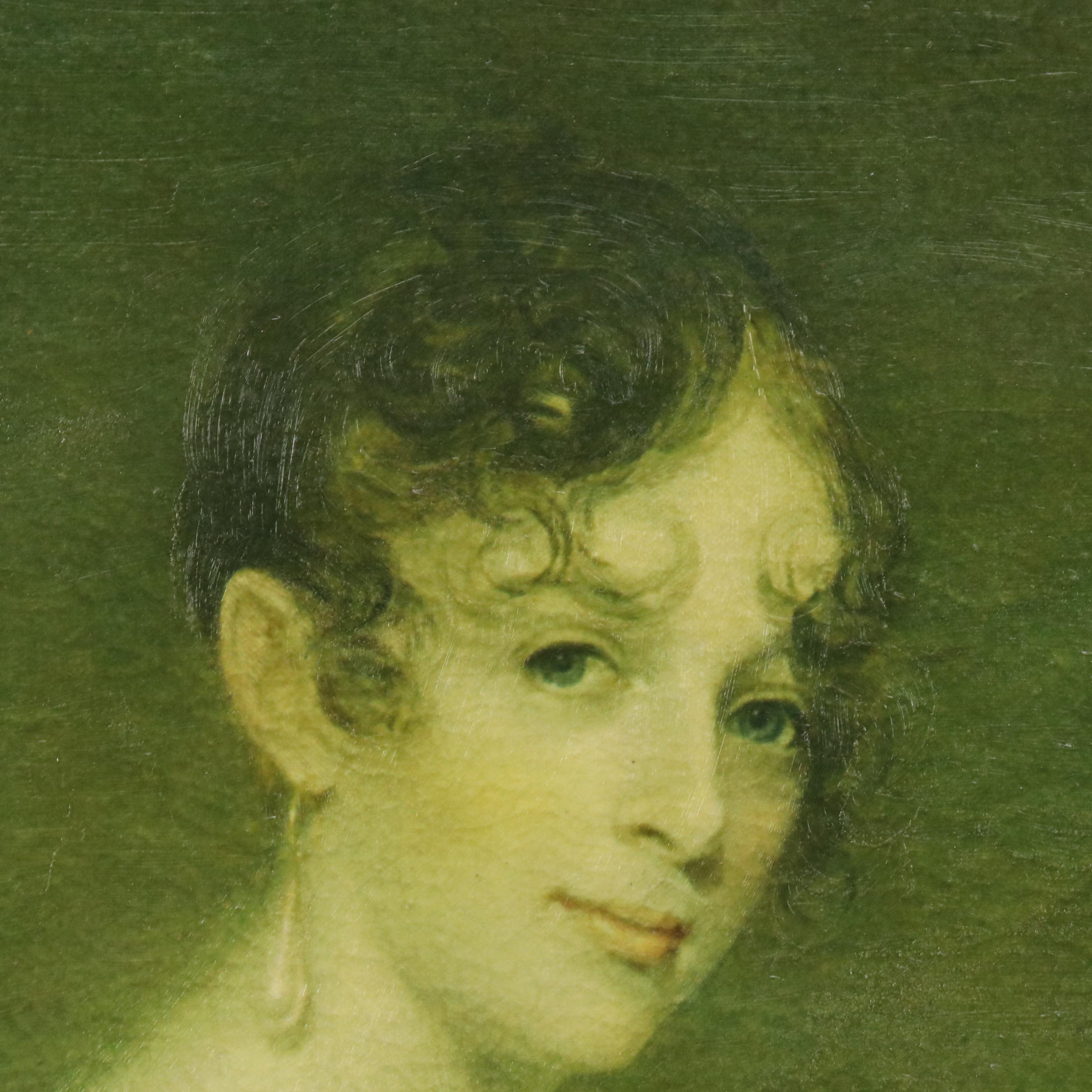 After Thomas Sully Photomechanical Print of Anne W. Waln