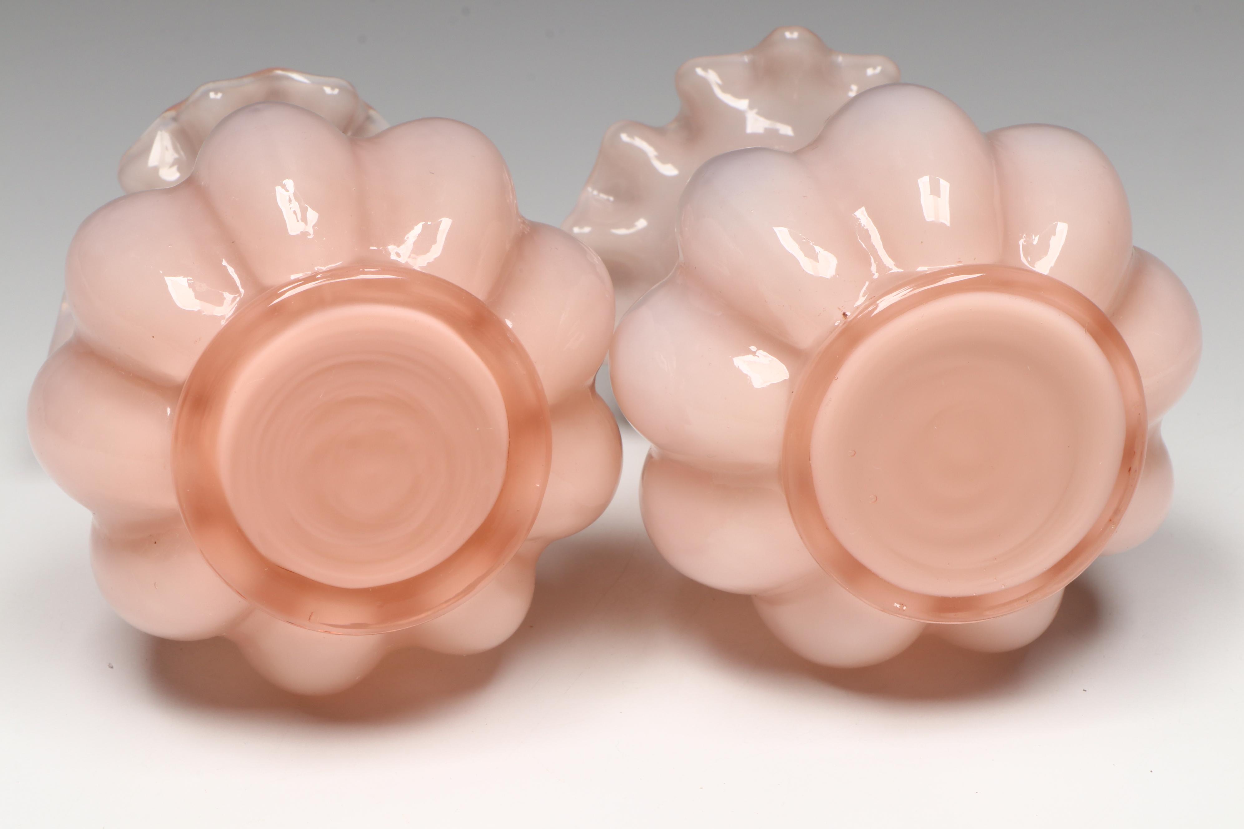 Anchor Hocking "Oyster and Pearl" Divided Dish with Other Tableware and Décor