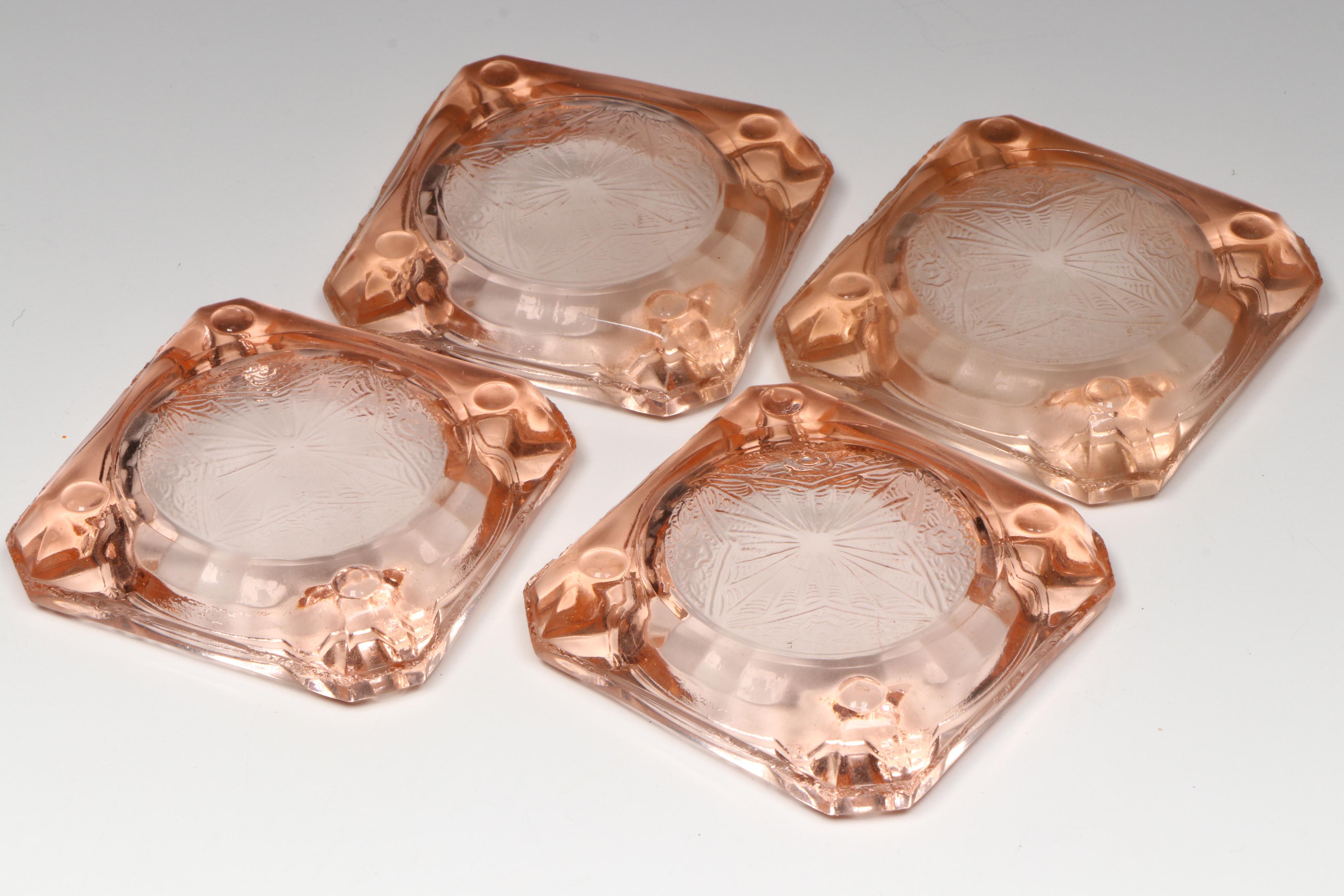 Anchor Hocking "Oyster and Pearl" Divided Dish with Other Tableware and Décor