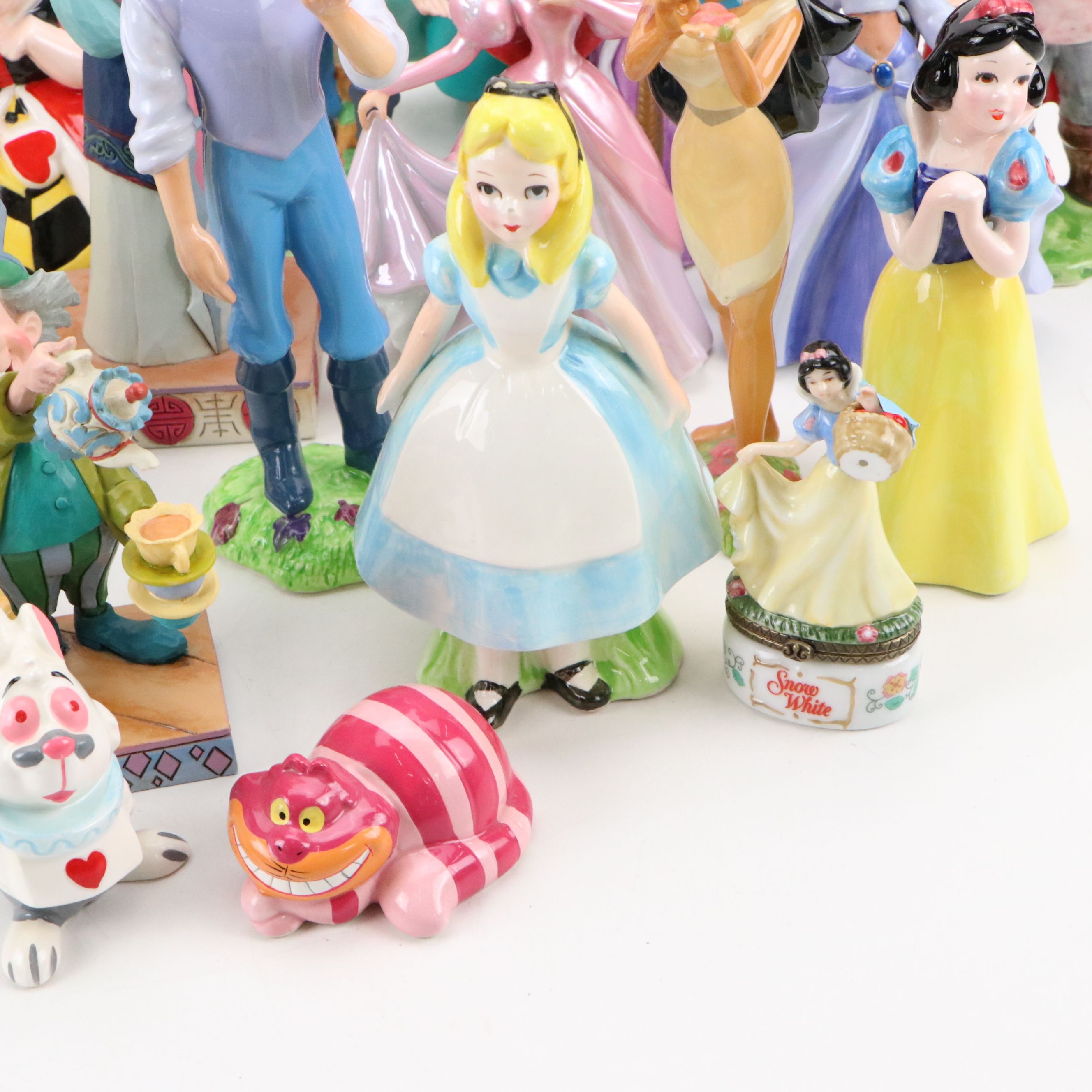 Disney "The Little Mermaid," "Tiana," and More Figurines and Boxes
