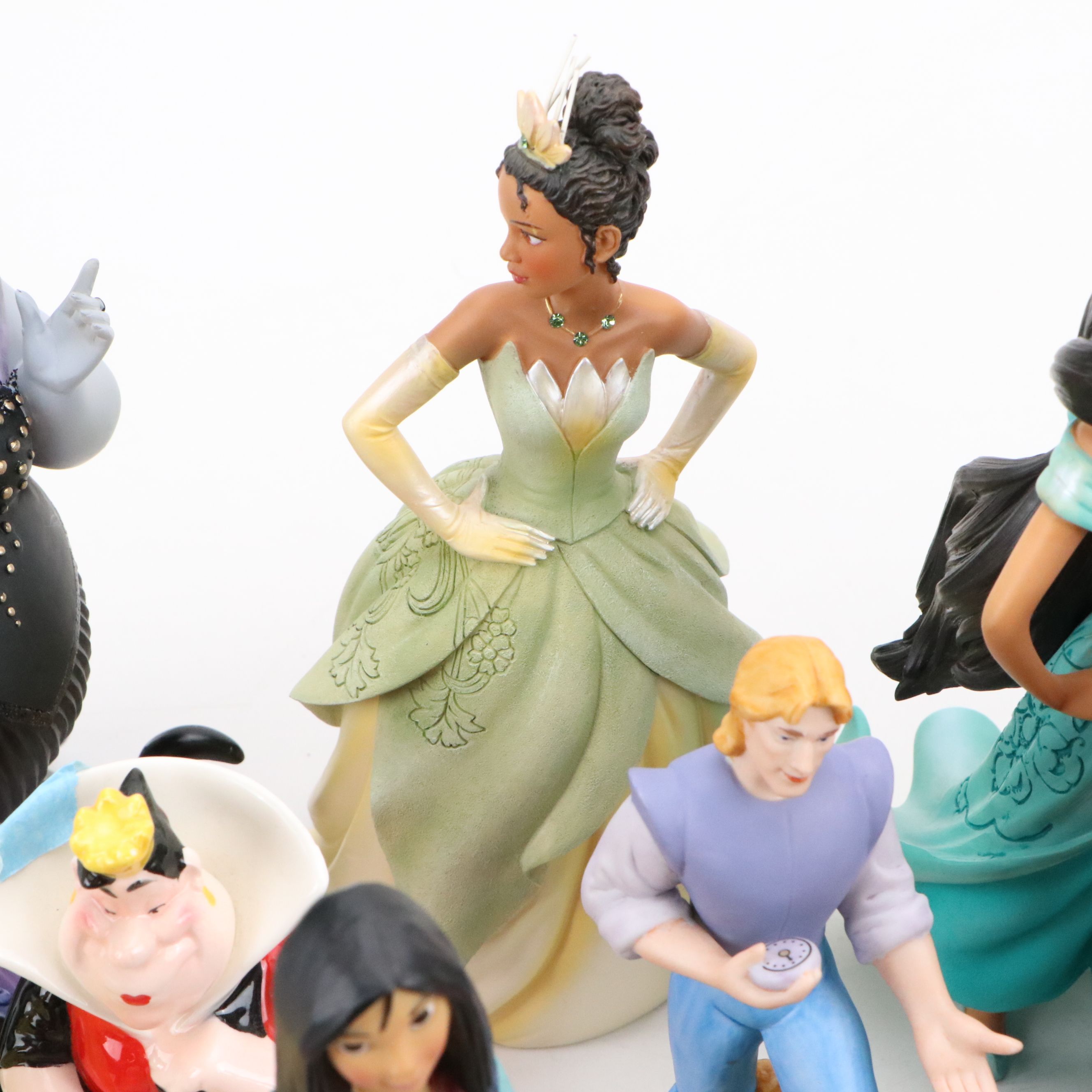 Disney "The Little Mermaid," "Tiana," and More Figurines and Boxes