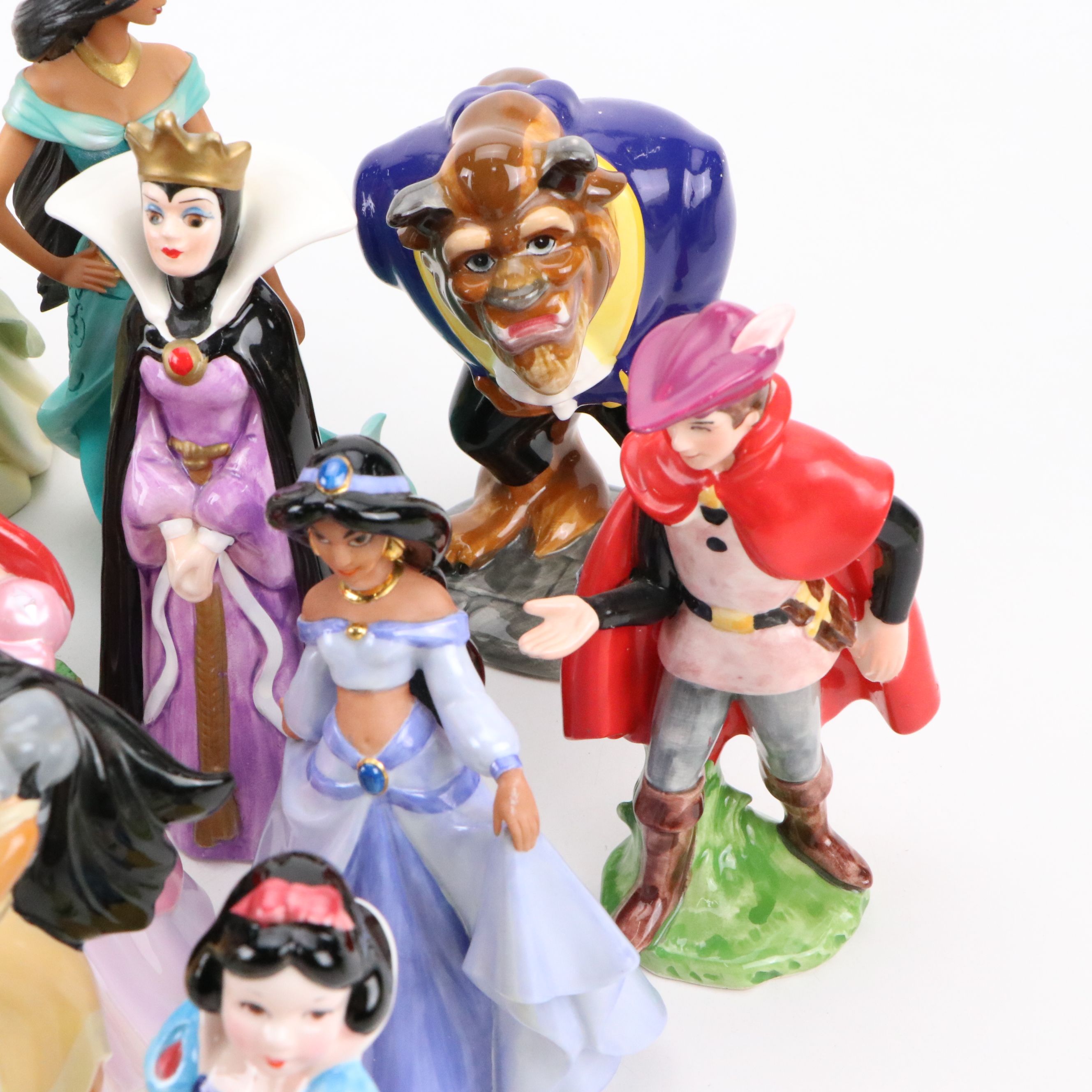 Disney "The Little Mermaid," "Tiana," and More Figurines and Boxes