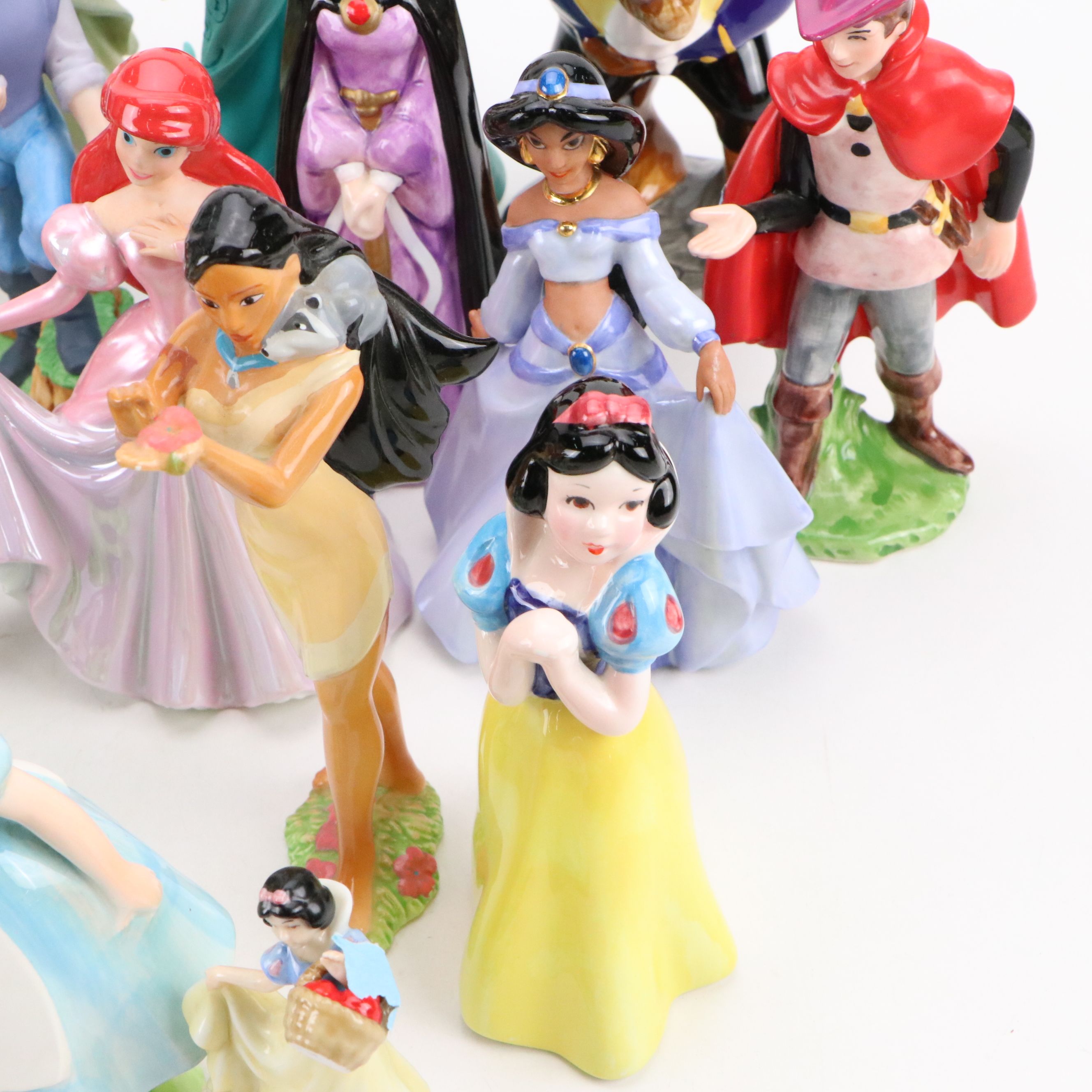 Disney "The Little Mermaid," "Tiana," and More Figurines and Boxes
