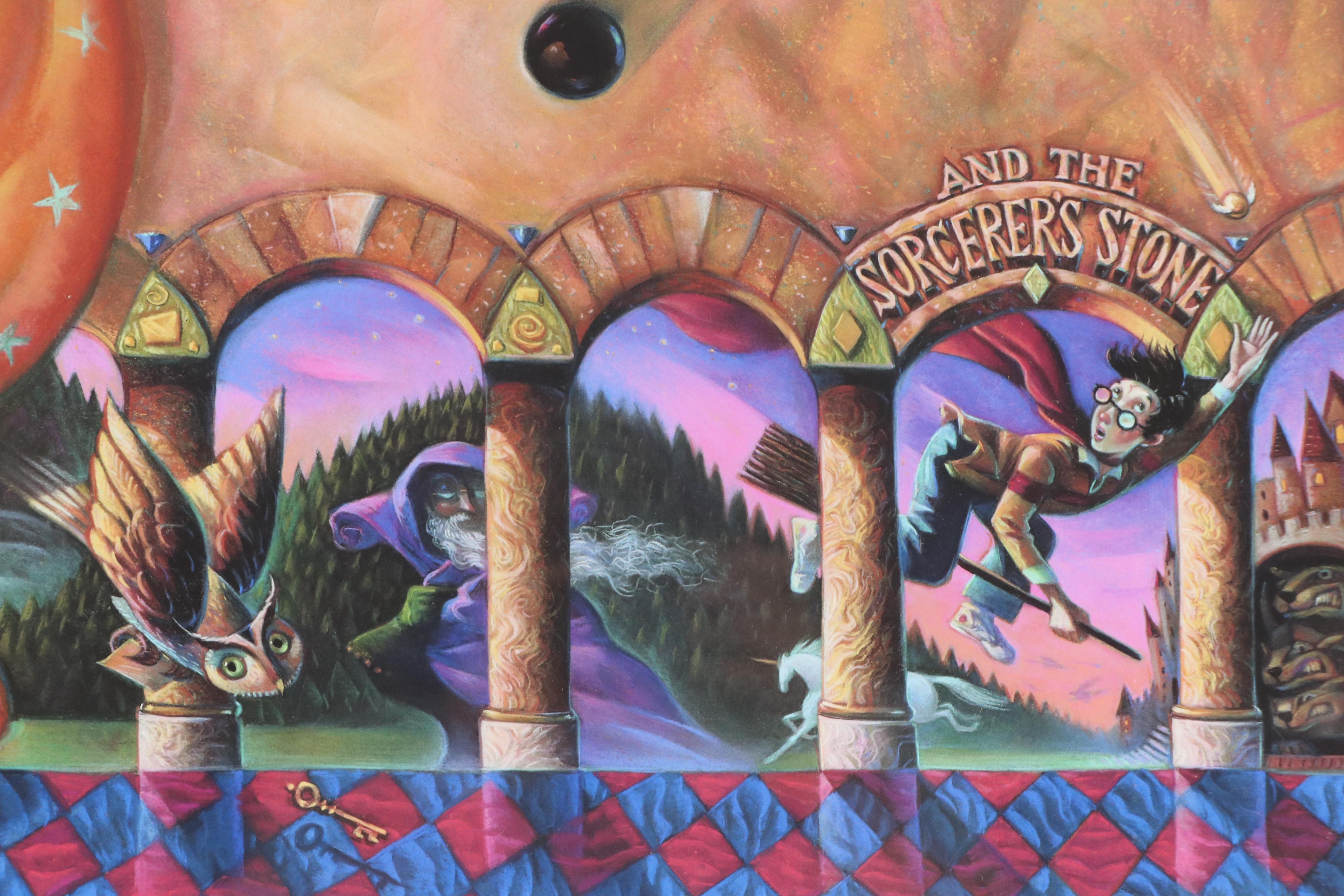 Mary GrandPré Giclée "Harry Potter and the Sorcerer's Stone," 21st Century