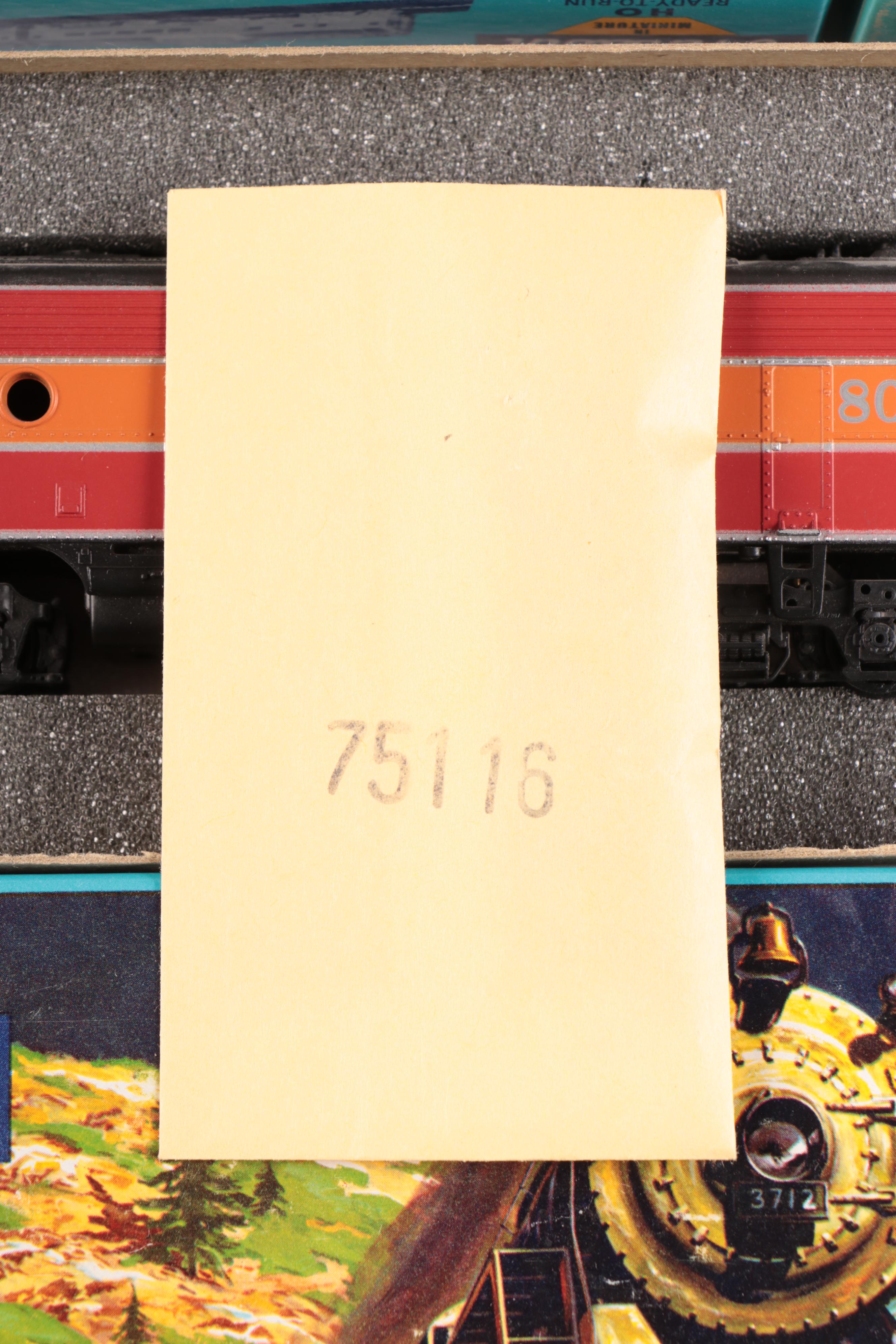 Bachmann "The Daylight" with Other HO Scale Trains