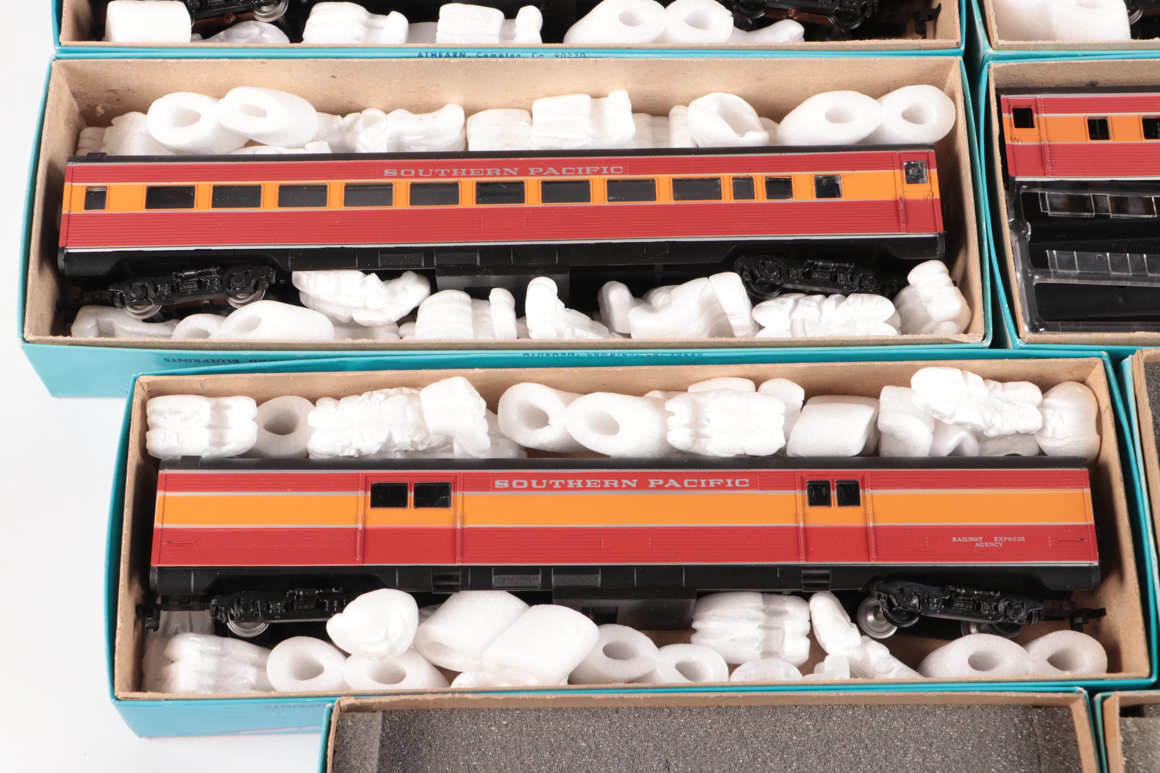 Bachmann "The Daylight" with Other HO Scale Trains