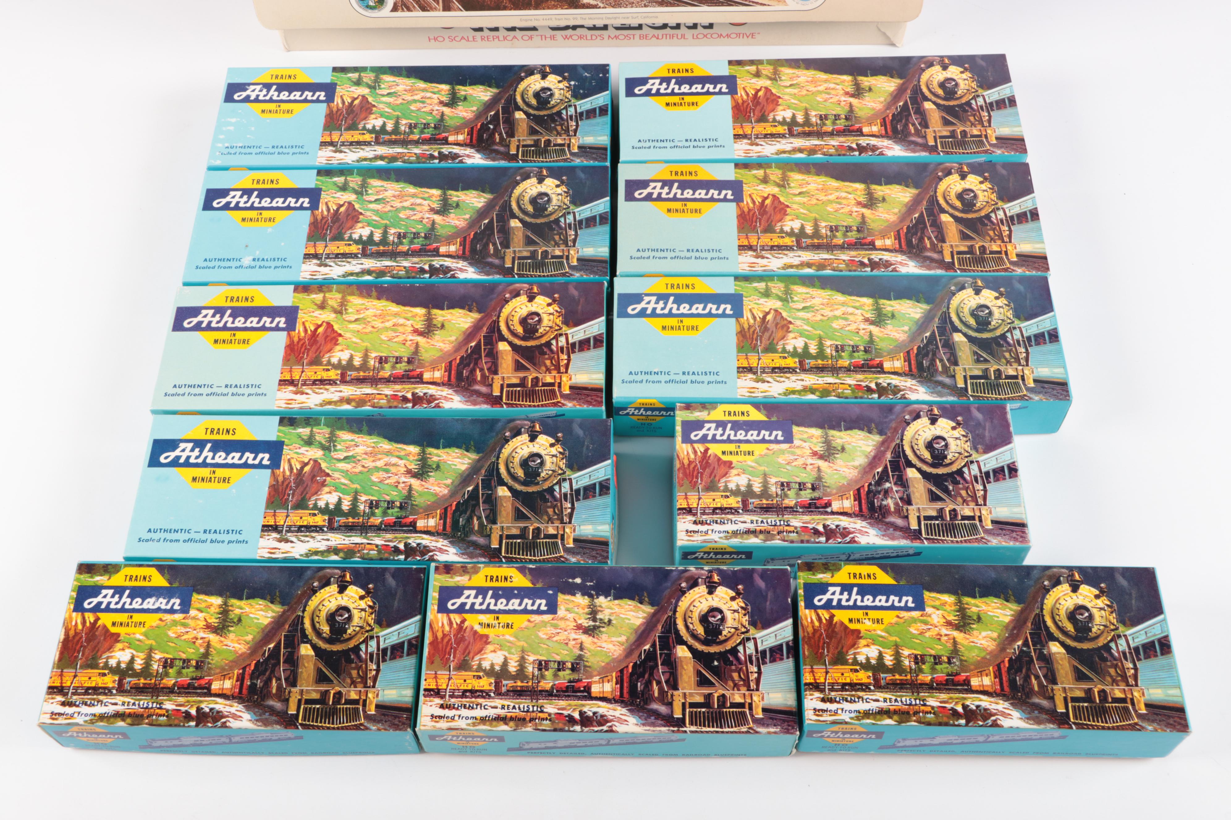 Bachmann "The Daylight" with Other HO Scale Trains