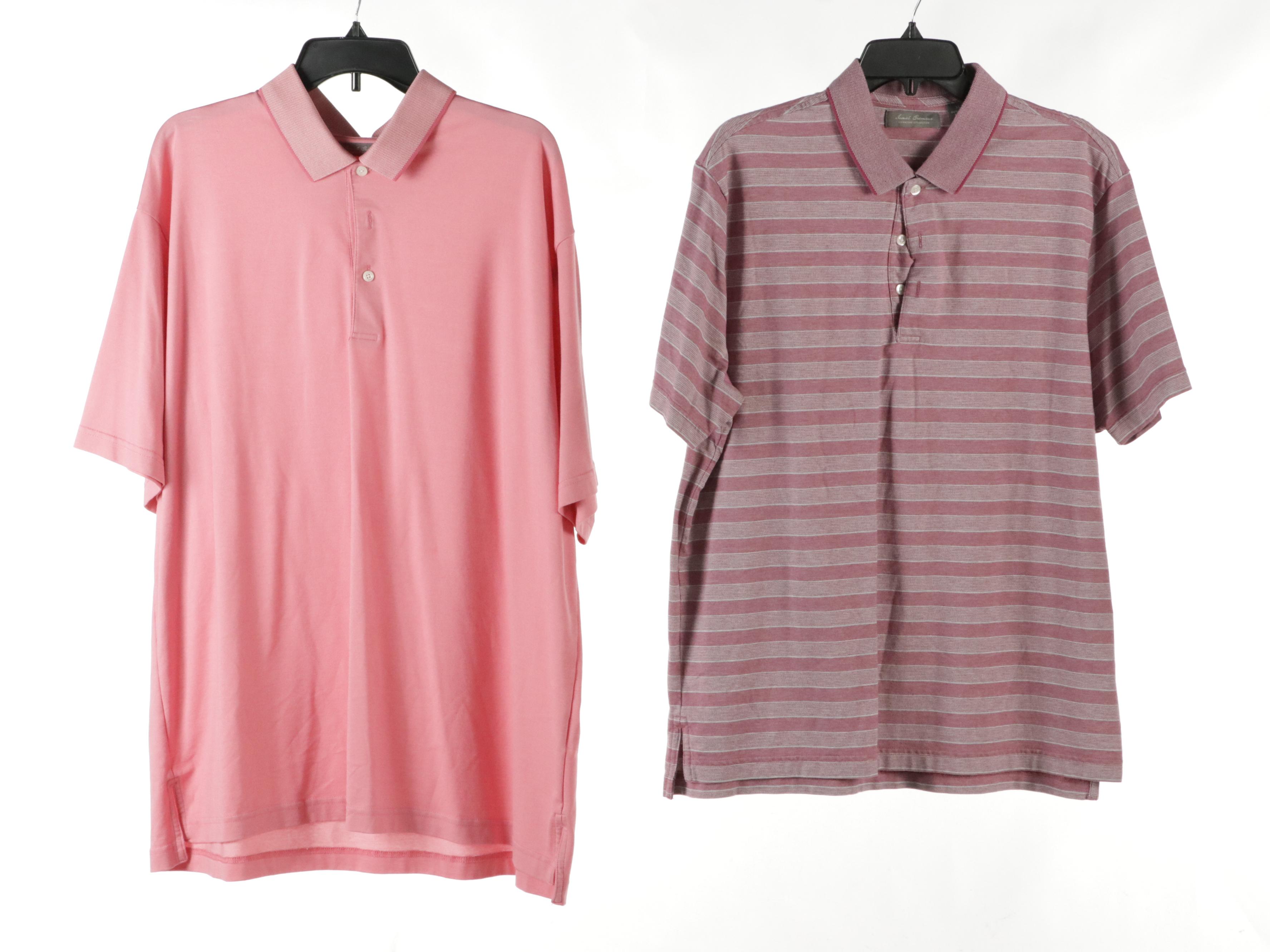 Men's Daniel Cremieux, Bobby Jones, and More Cotton Polo Golf Shirts