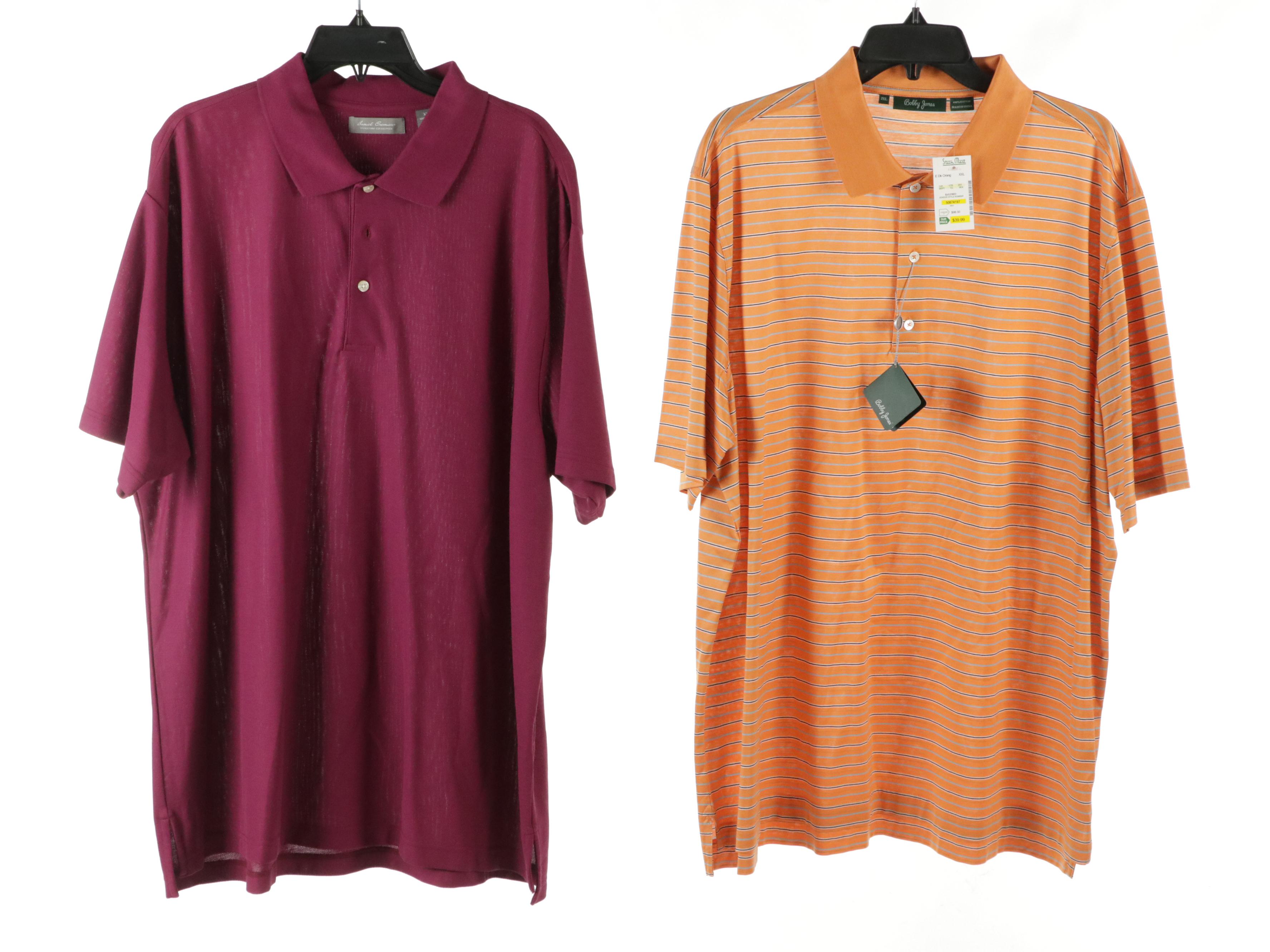 Men's Daniel Cremieux, Bobby Jones, and More Cotton Polo Golf Shirts