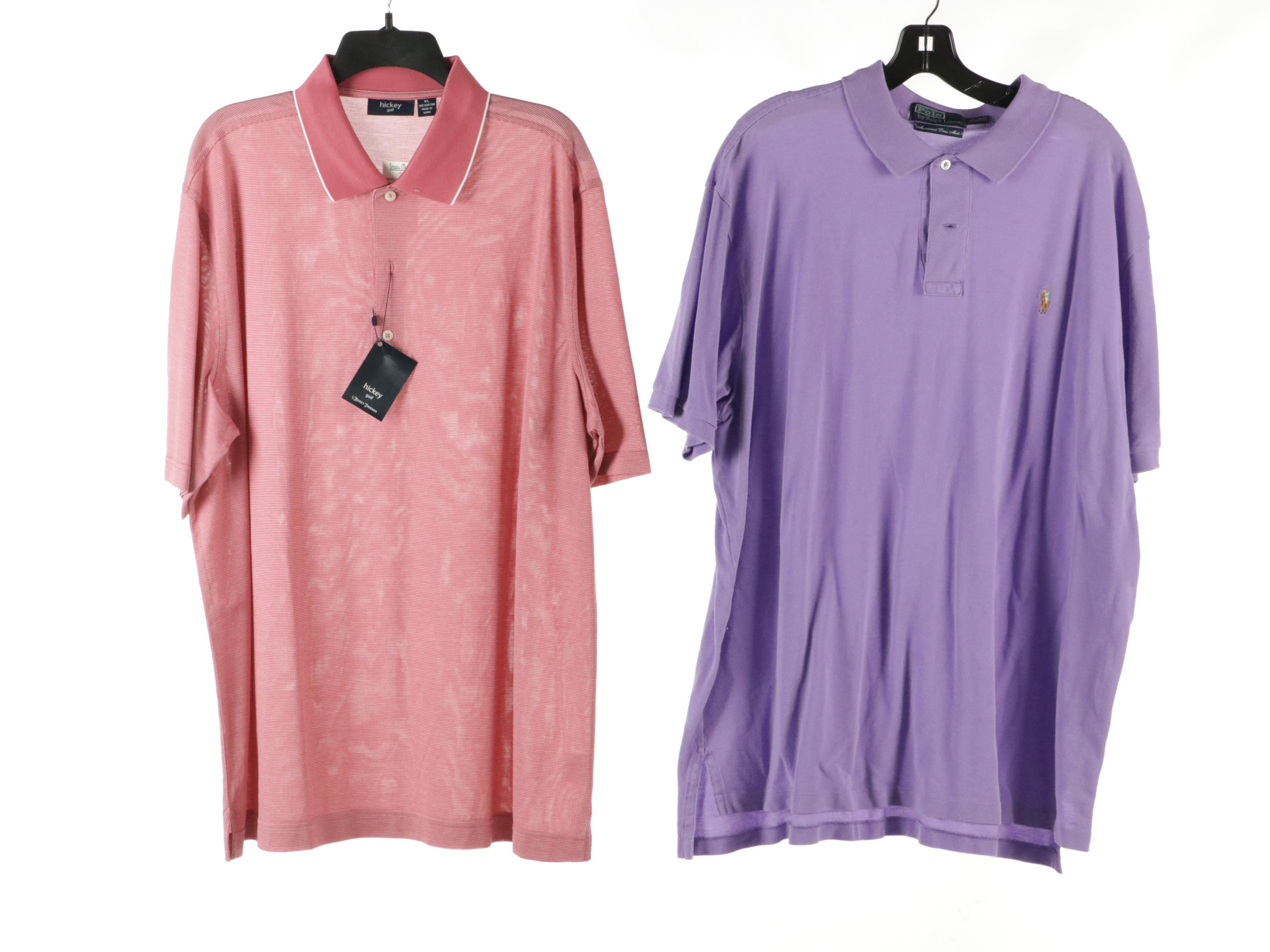 Men's Daniel Cremieux, Bobby Jones, and More Cotton Polo Golf Shirts