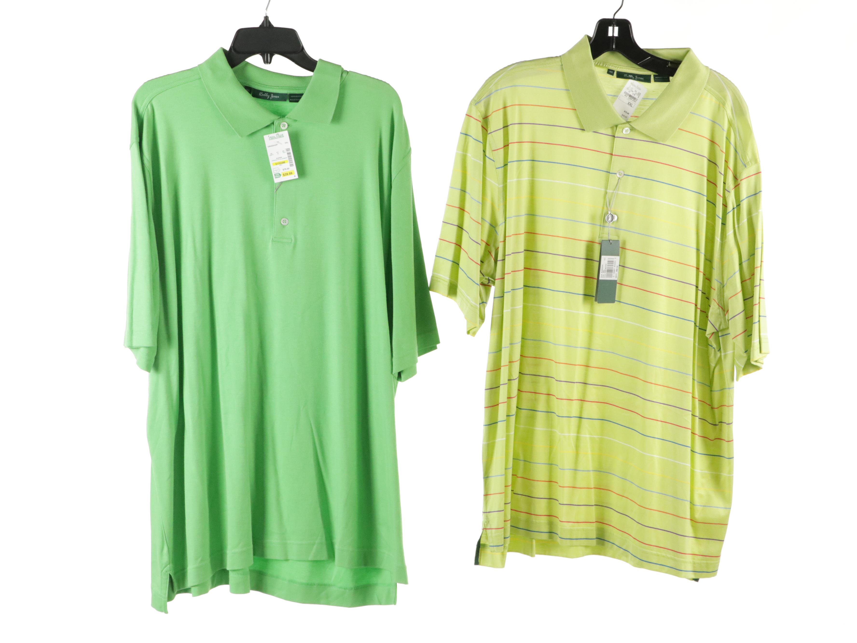 Men's Daniel Cremieux, Bobby Jones, and More Cotton Polo Golf Shirts