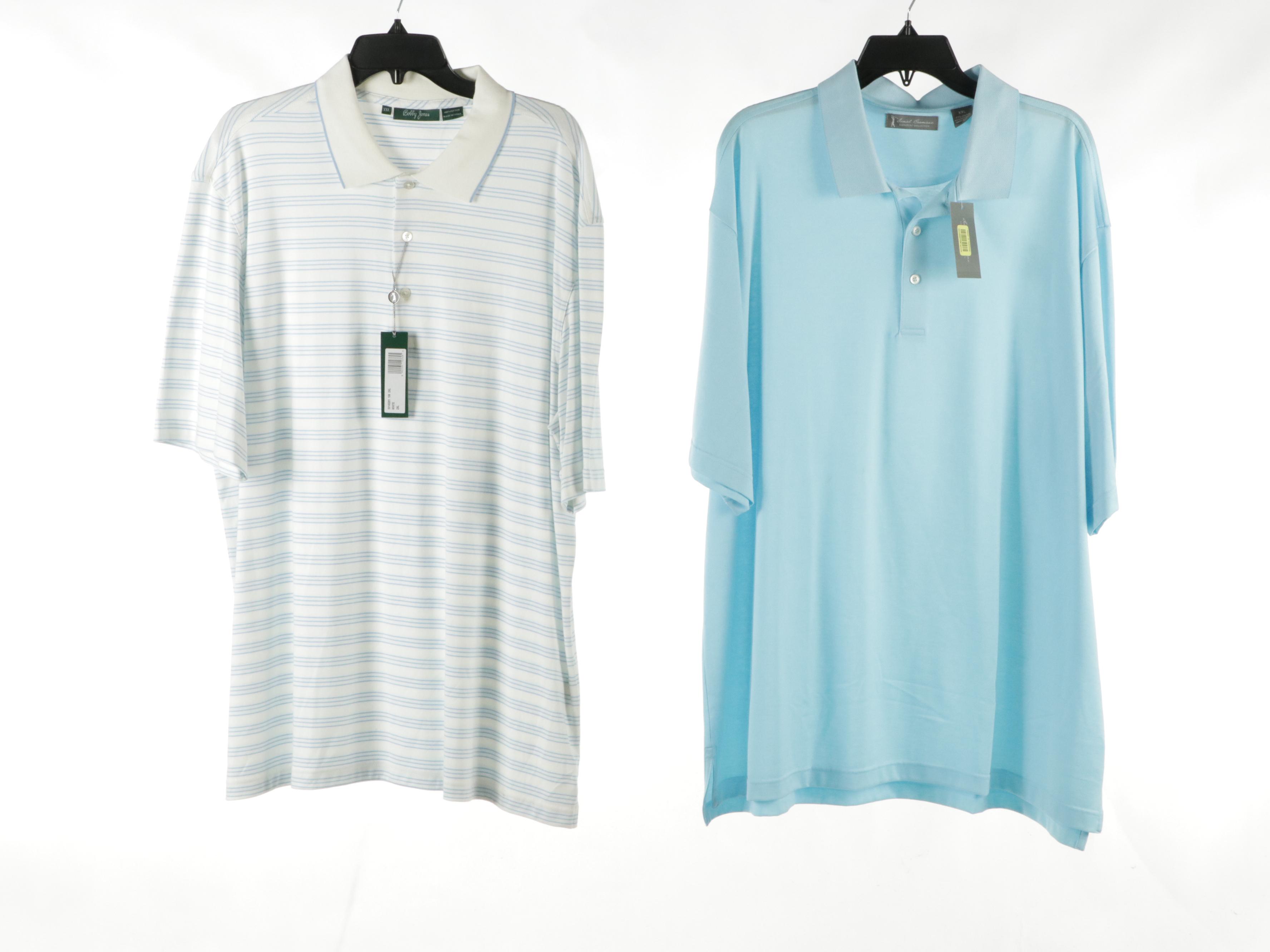 Men's Daniel Cremieux, Bobby Jones, and More Cotton Polo Golf Shirts