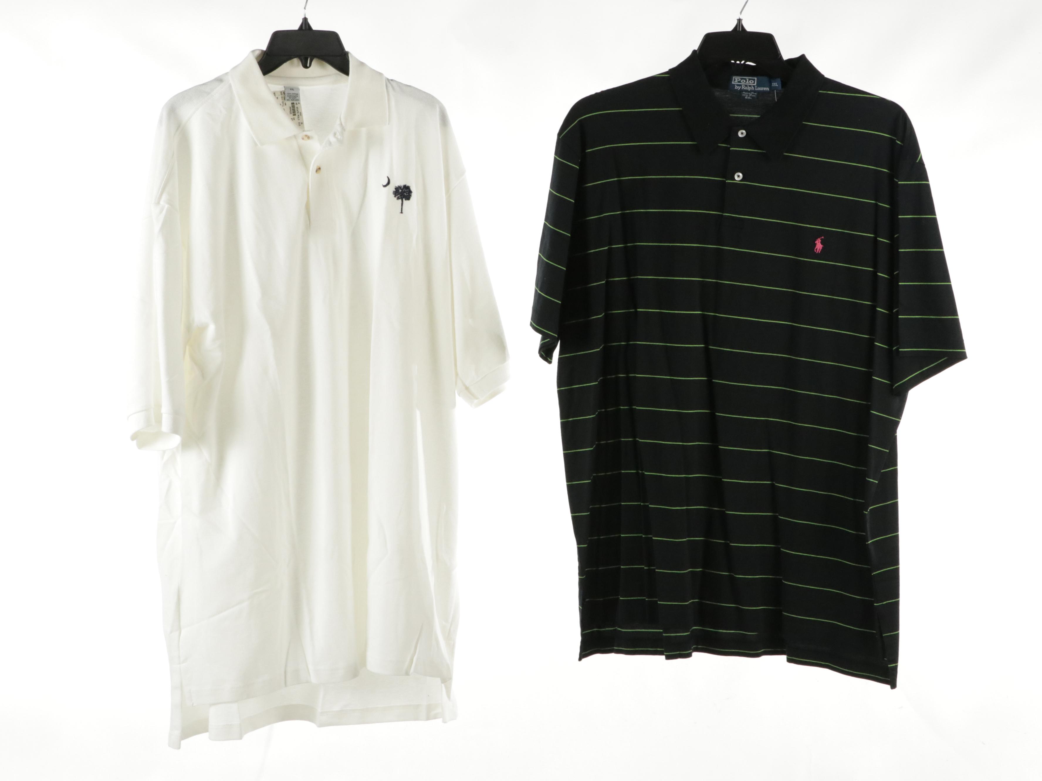 Men's Daniel Cremieux, Bobby Jones, and More Cotton Polo Golf Shirts