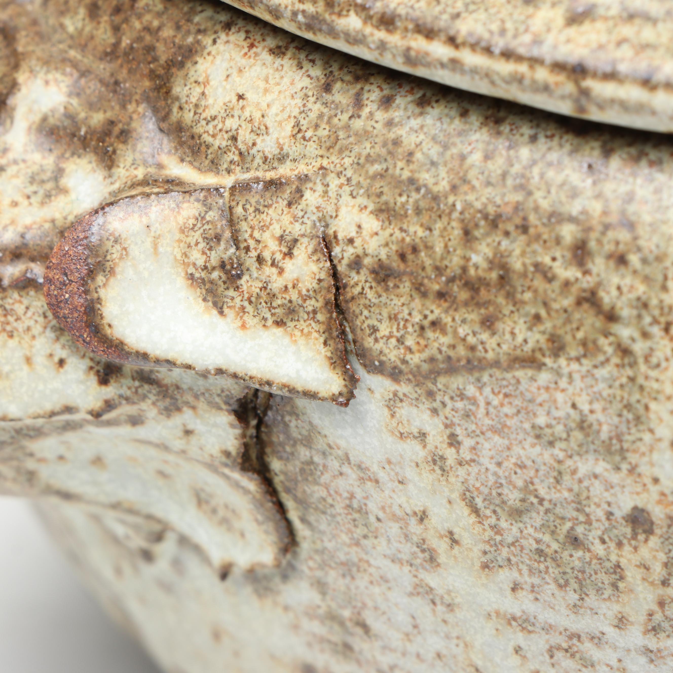 Camp Climax Pottery Swan Lidded Vessel