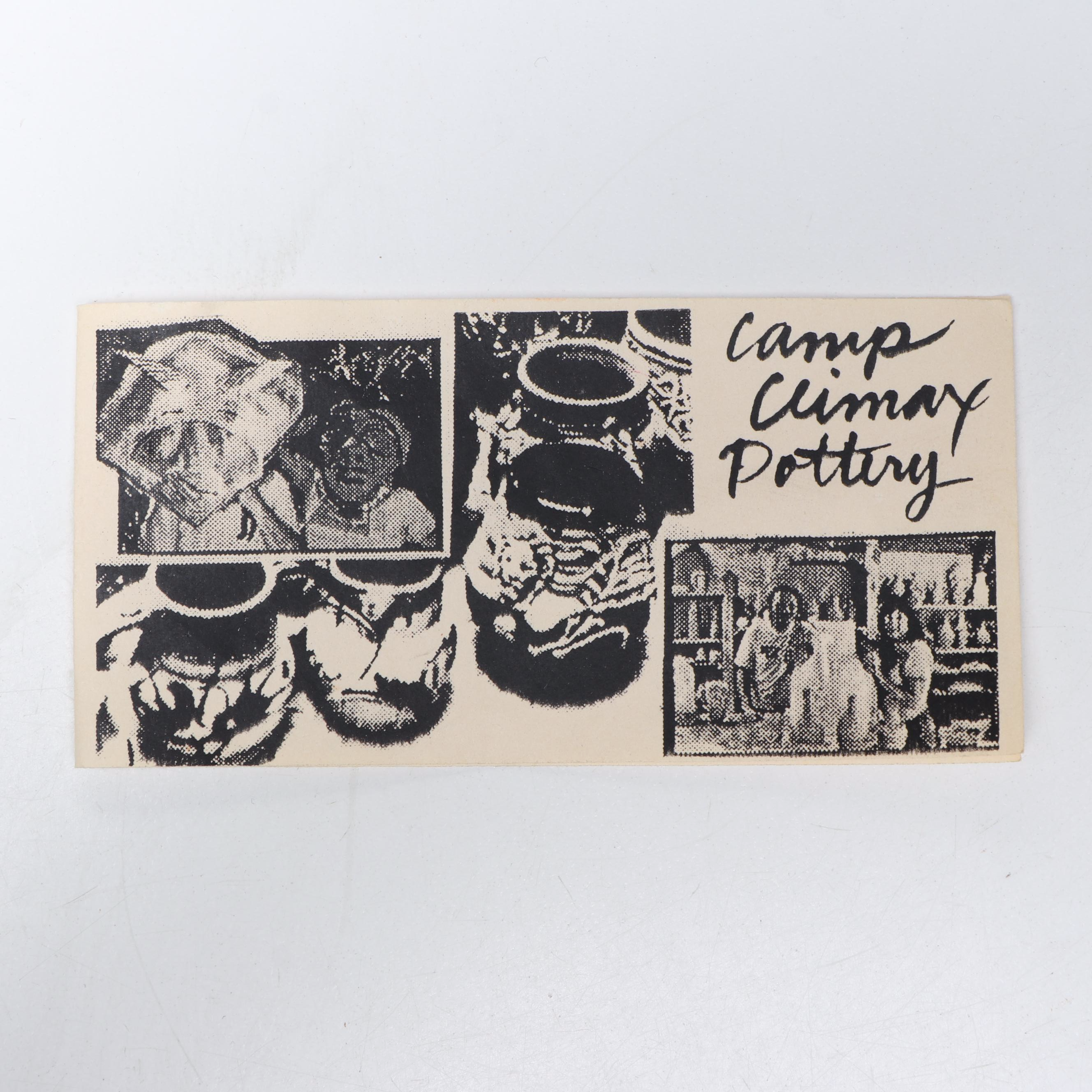 Camp Climax Pottery Swan Lidded Vessel