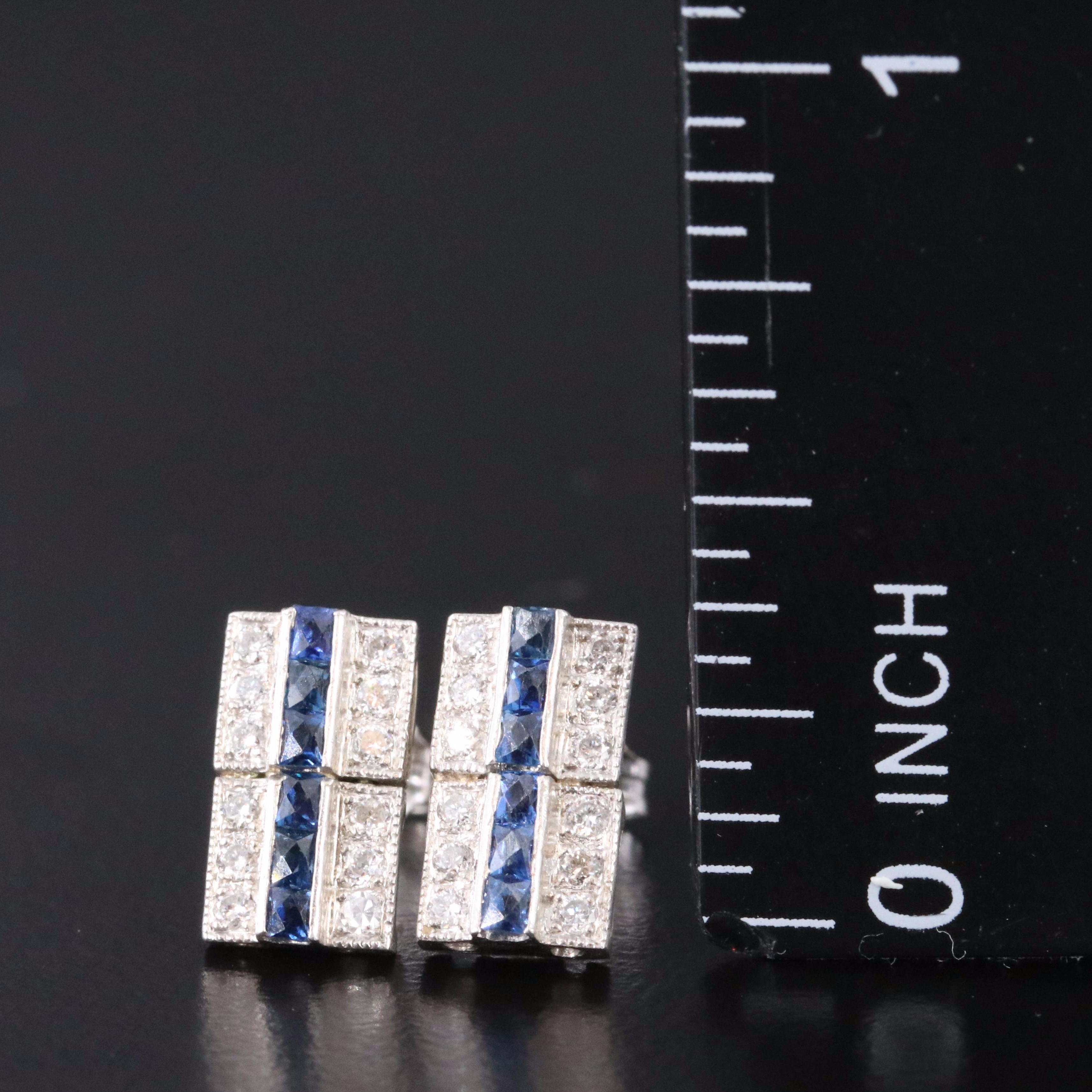 Platinum and 14K Earrings and Singles