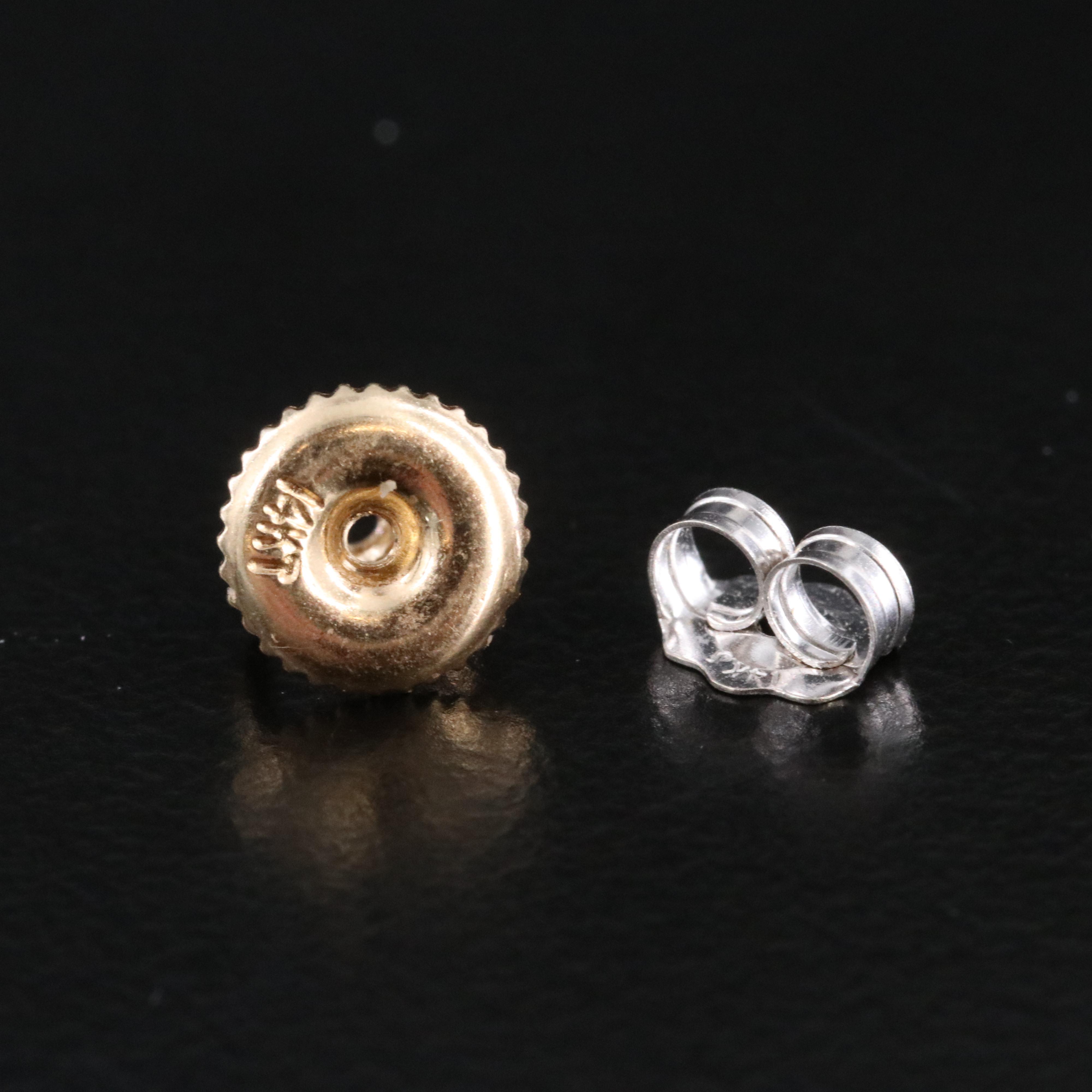 Platinum and 14K Earrings and Singles