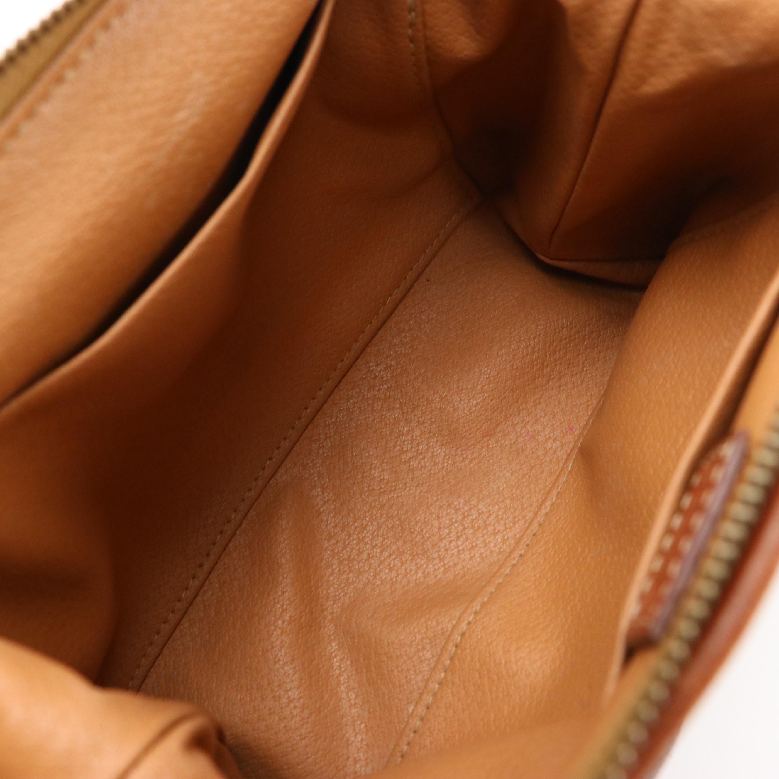 Celine Macadam Coated Canvas Cosmetic/Toiletry Zip Pouch