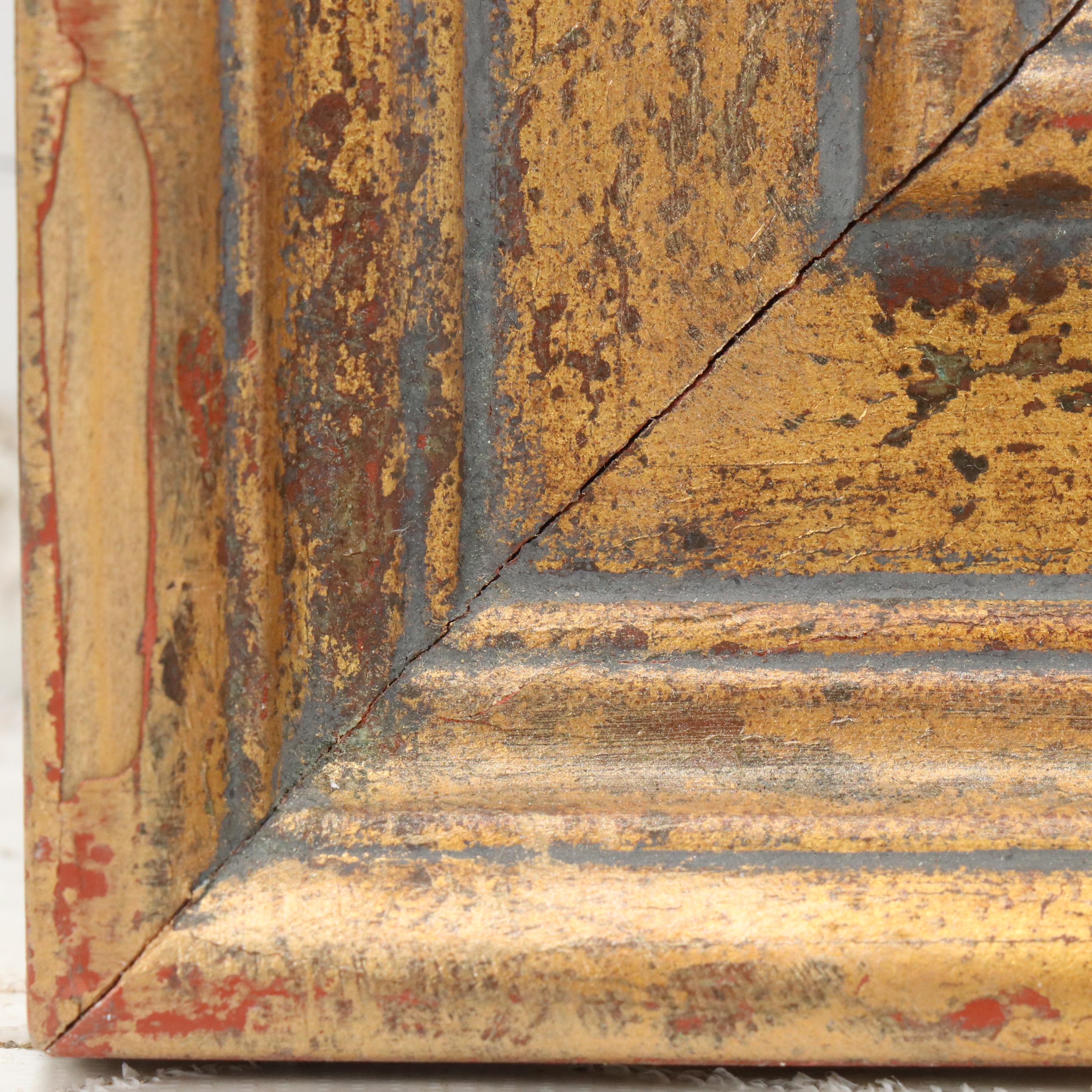 Oil Painting  After Jan de Bray "Portrait of a Boy Holding a Basket of Fruit"