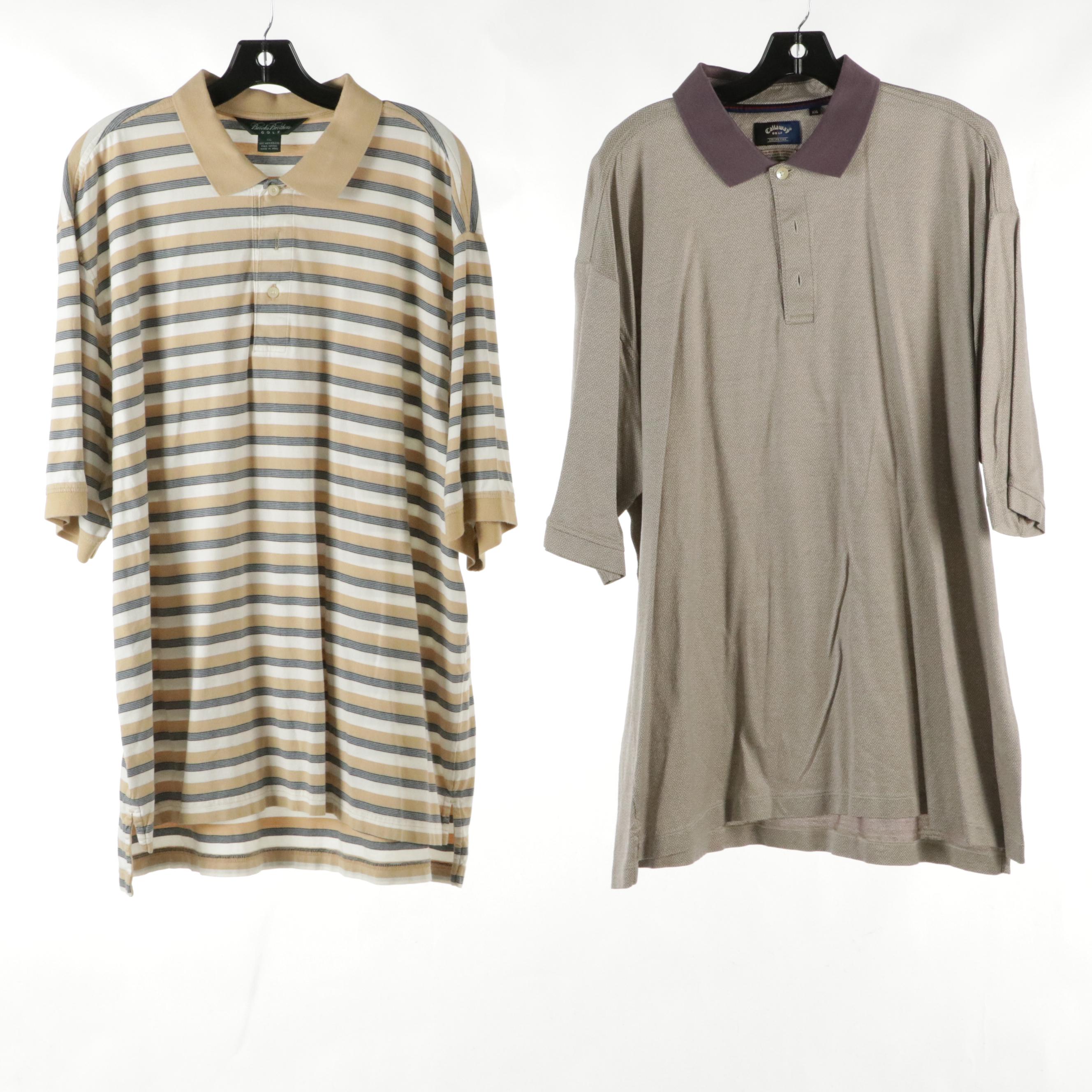 Men's Cotton Polo Shirts & Button-Up Featuring Bobby Jones, Adidas, and More