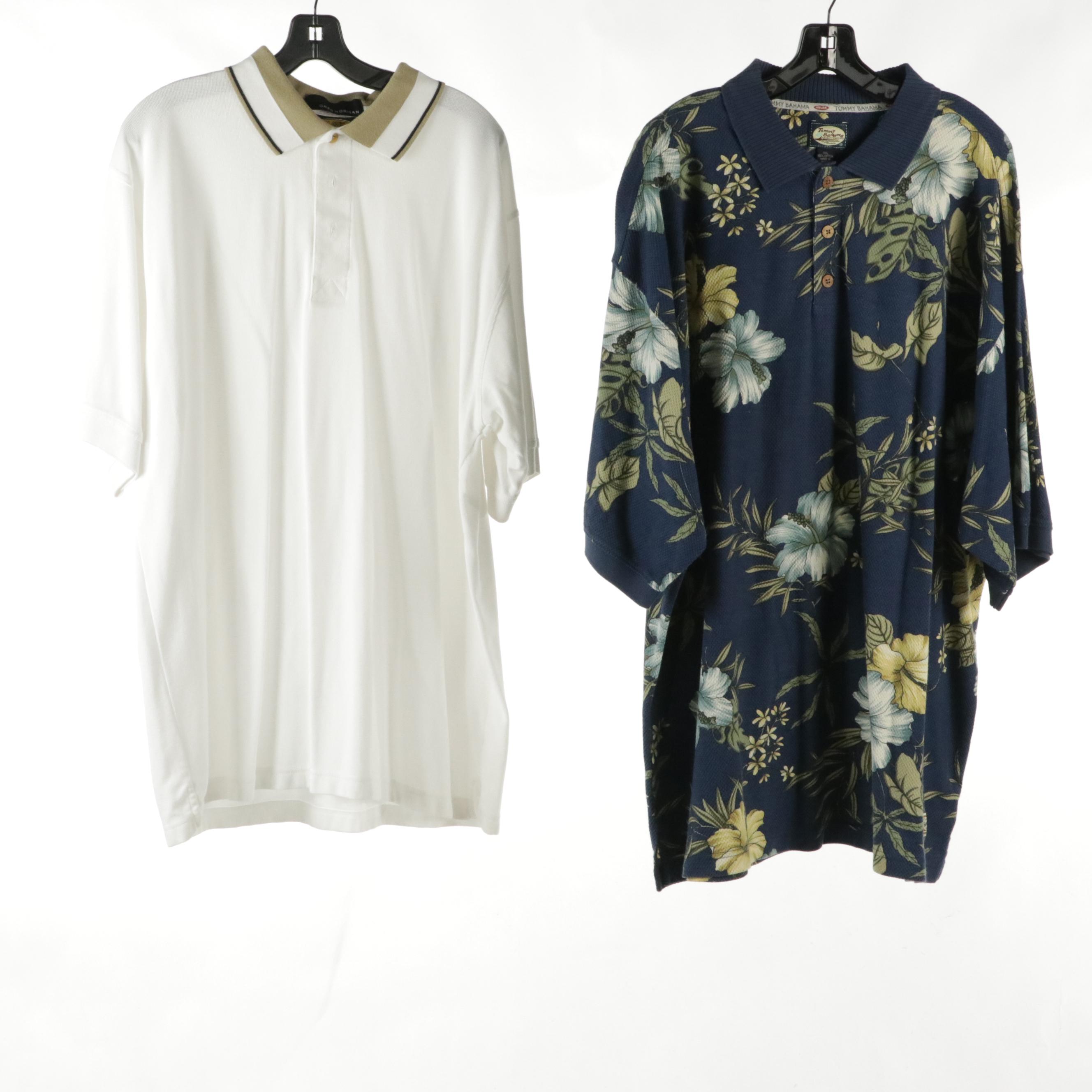 Men's Cotton Polo Shirts & Button-Up Featuring Bobby Jones, Adidas, and More