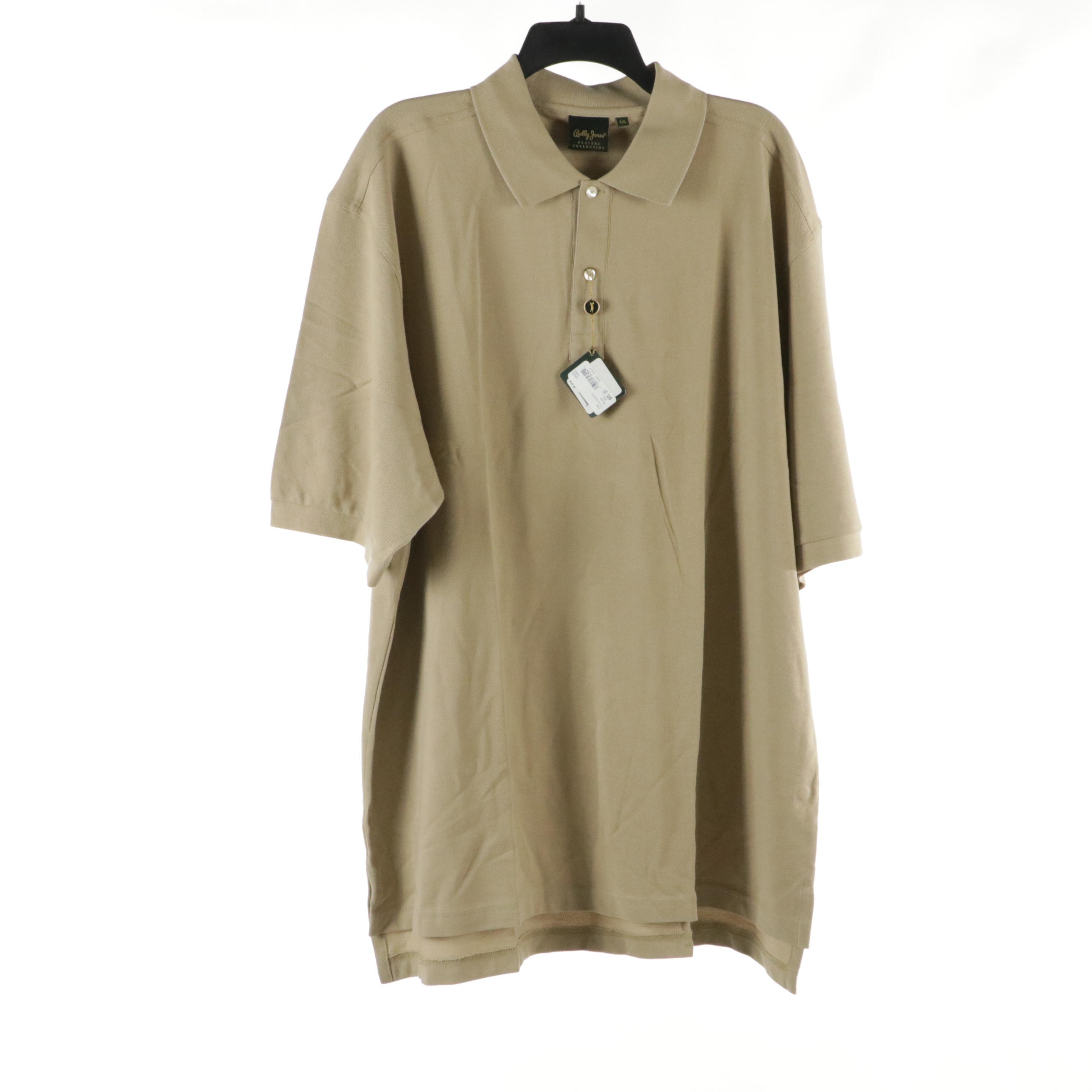 Men's Cotton Polo Shirts & Button-Up Featuring Bobby Jones, Adidas, and More