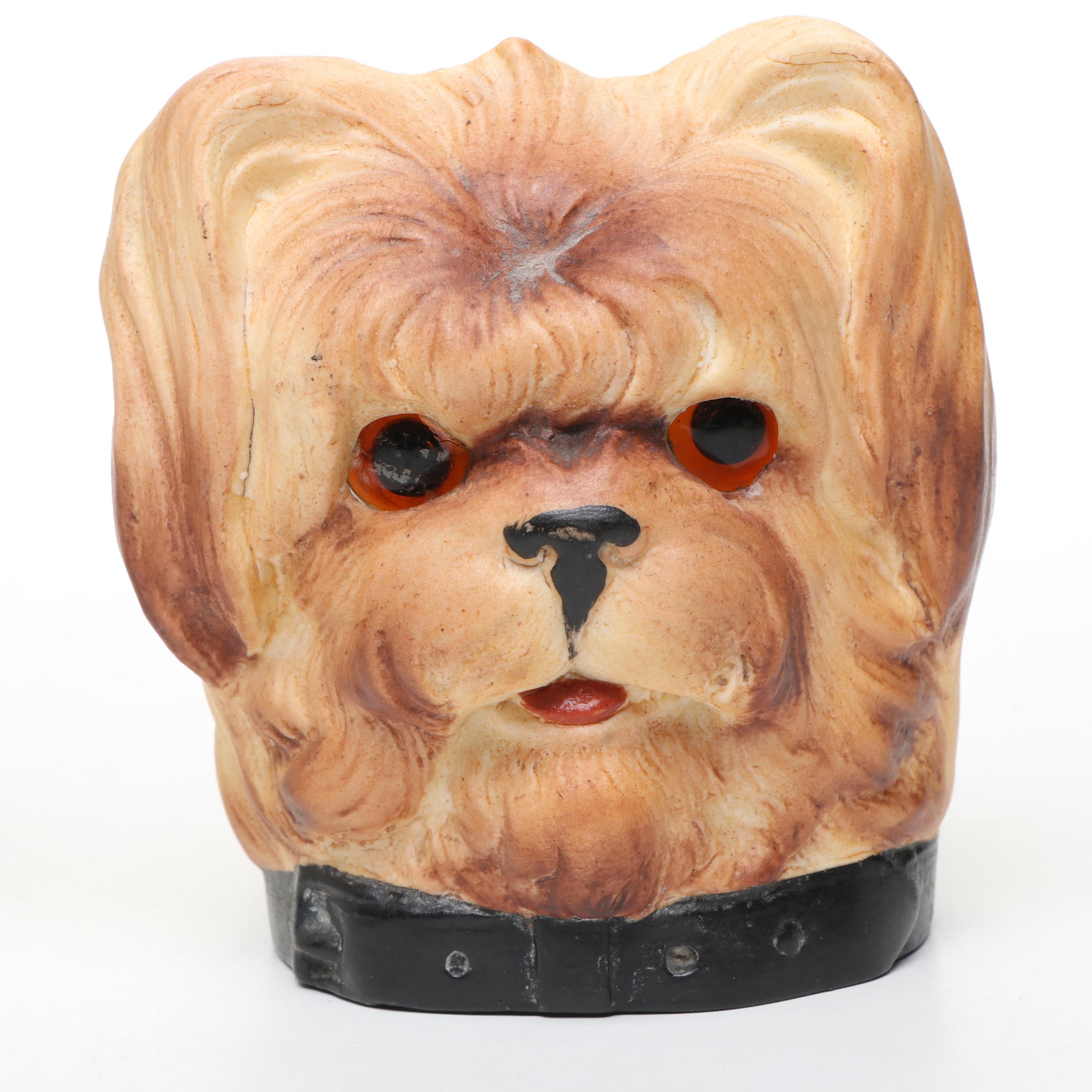 Krister Three-Sided Owl Face & Other Ceramic Pet Fairy Lamps