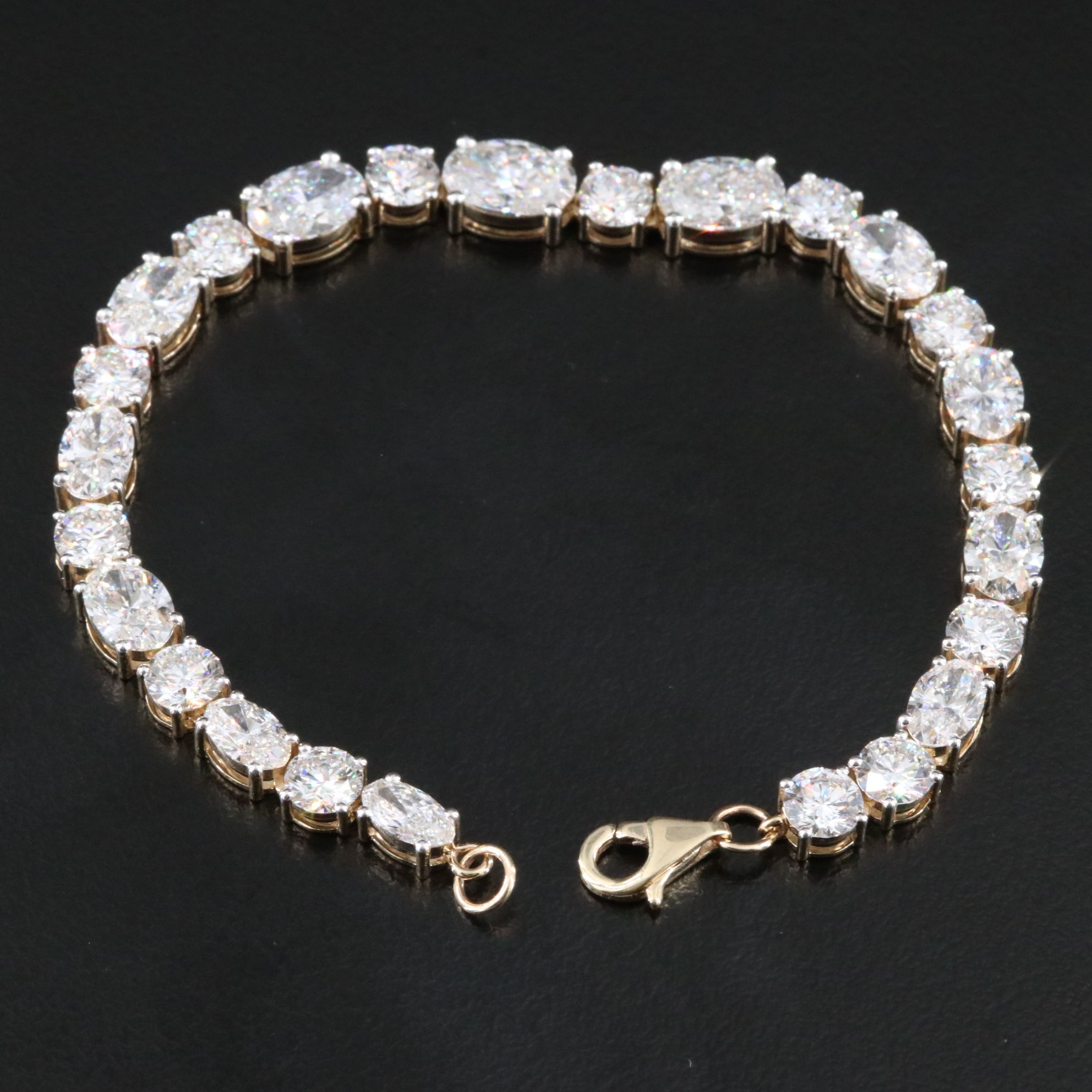 14K 14.25 CTW Lab Grown Diamond Bracelet