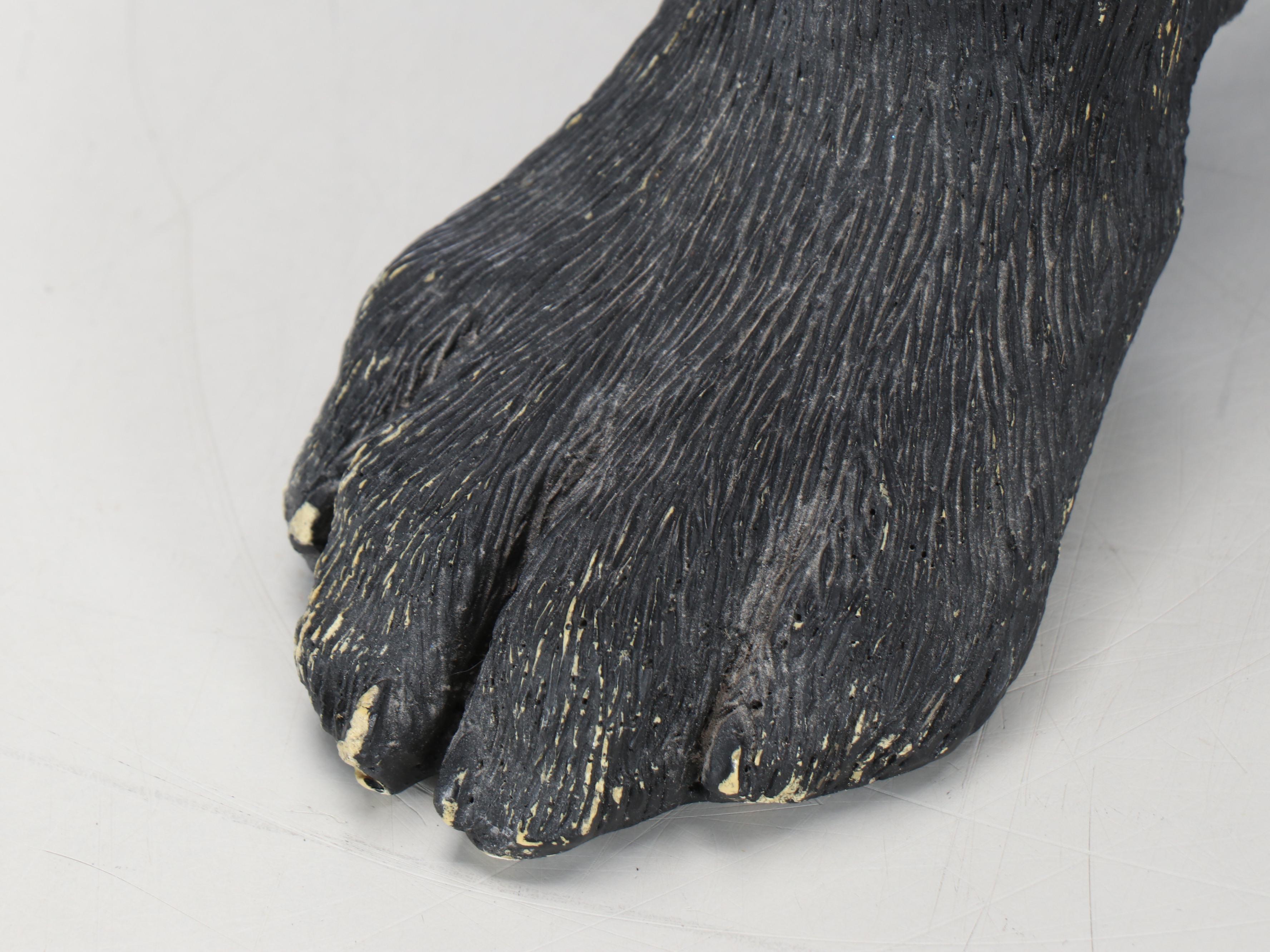 Black Labrador Retriever Resin Figure