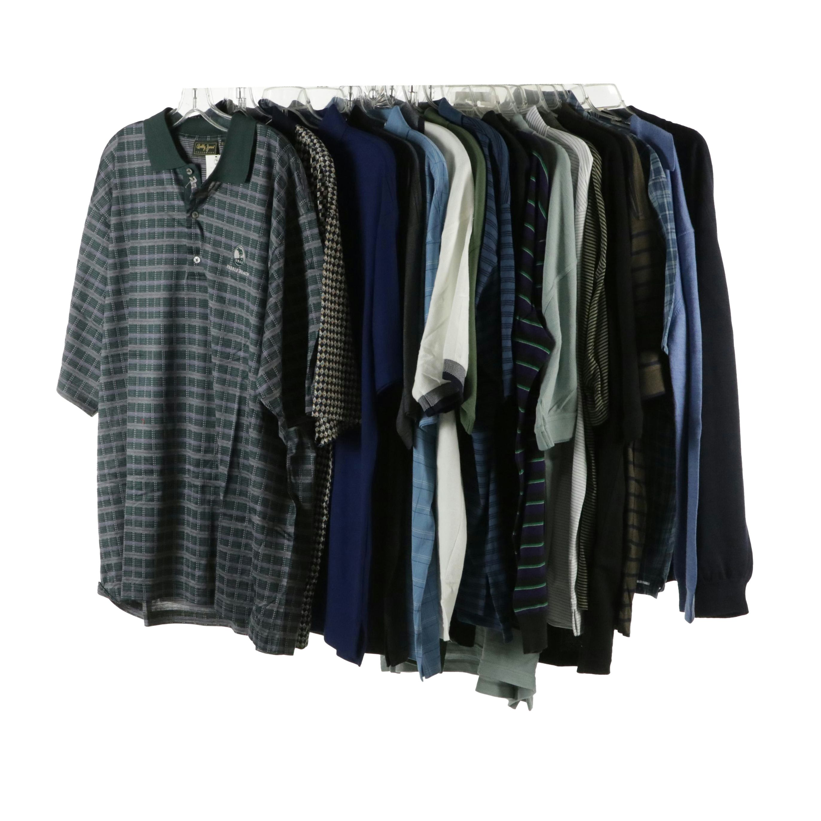 Men's Polo Shirts, Knit Pullovers & Button-Up Featuring Bobby Jones, Façonnable