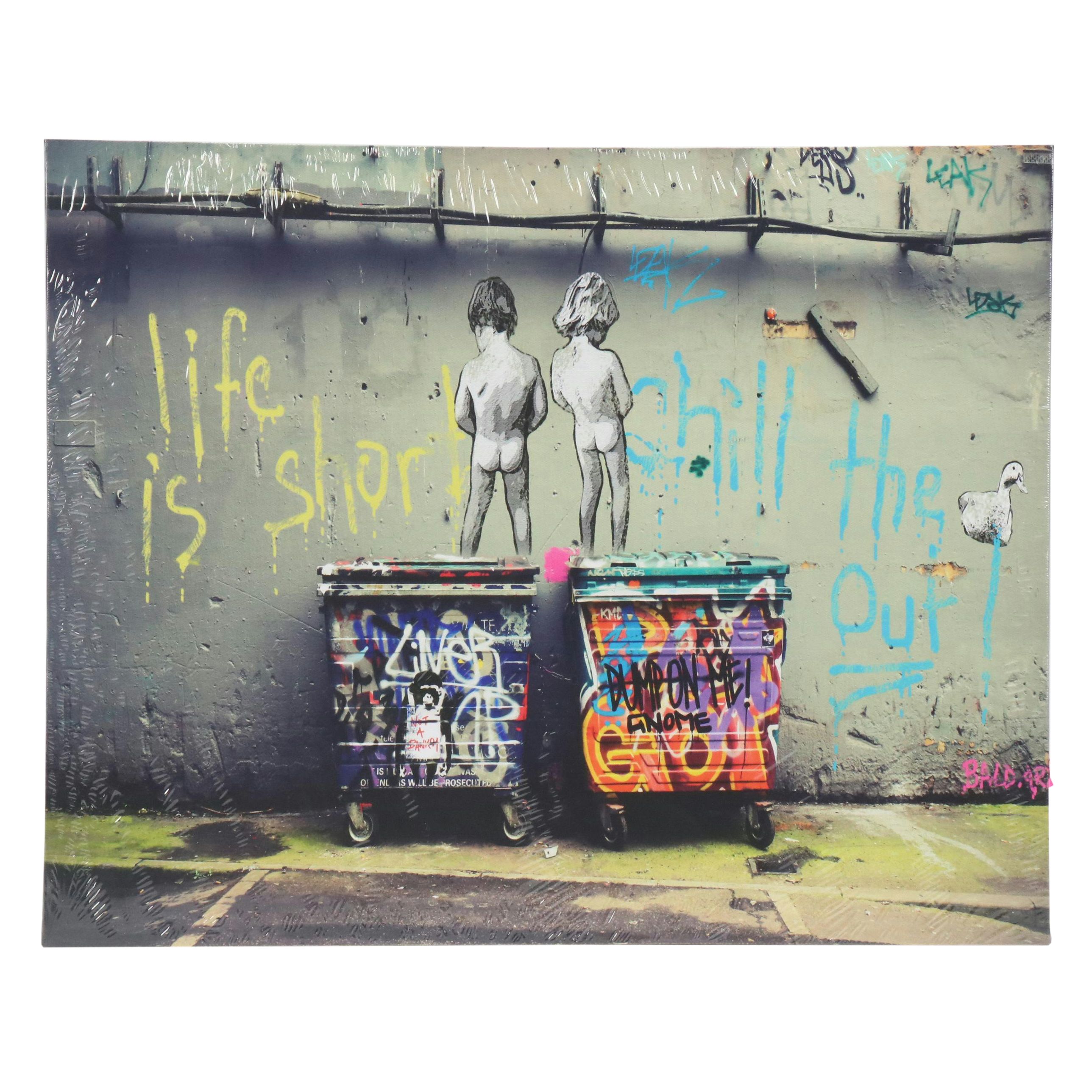 After Banksy Giclée "Life is Short, Chill the Duck Out," 21st Century
