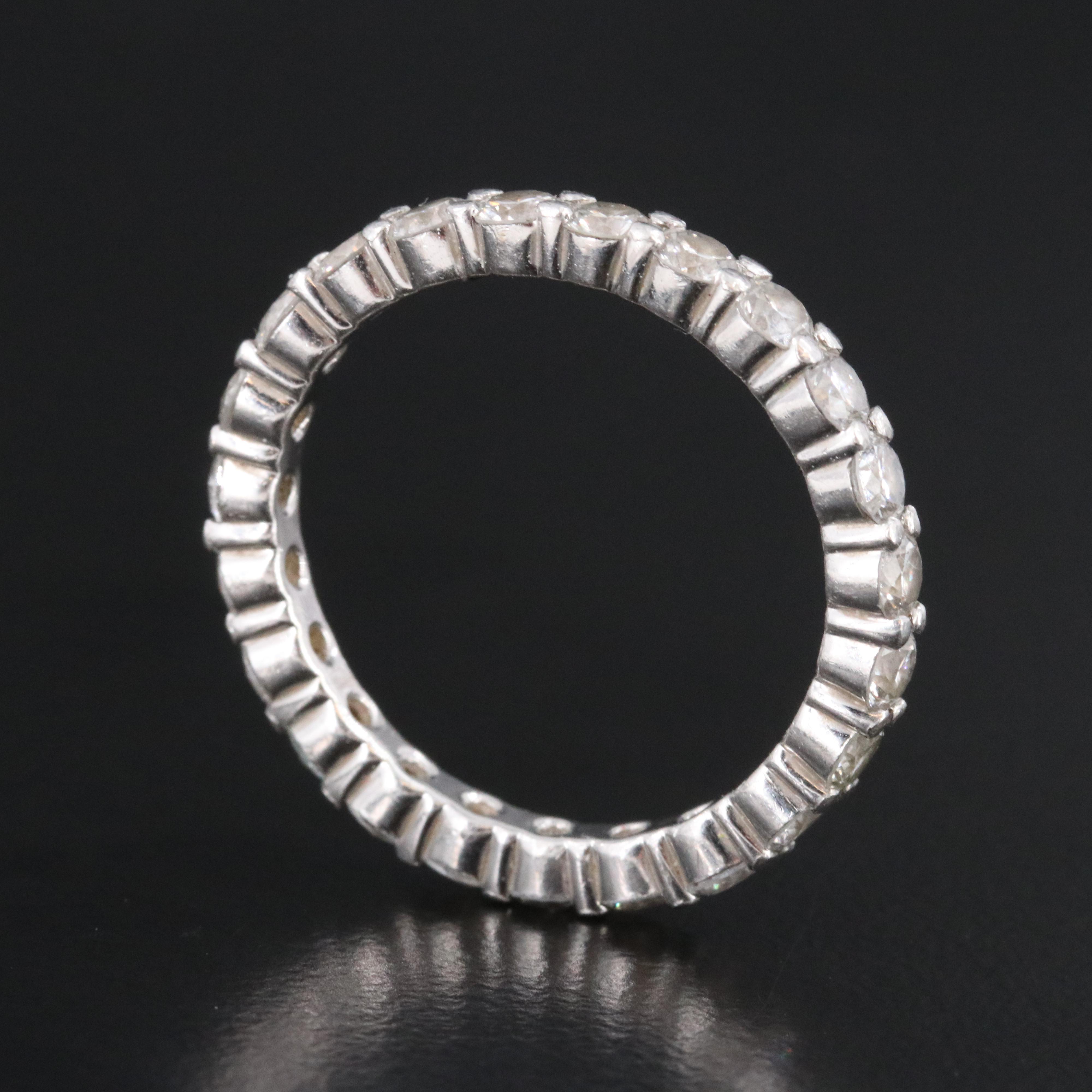 Platinum 1.69 CTW Diamond Eternity Band