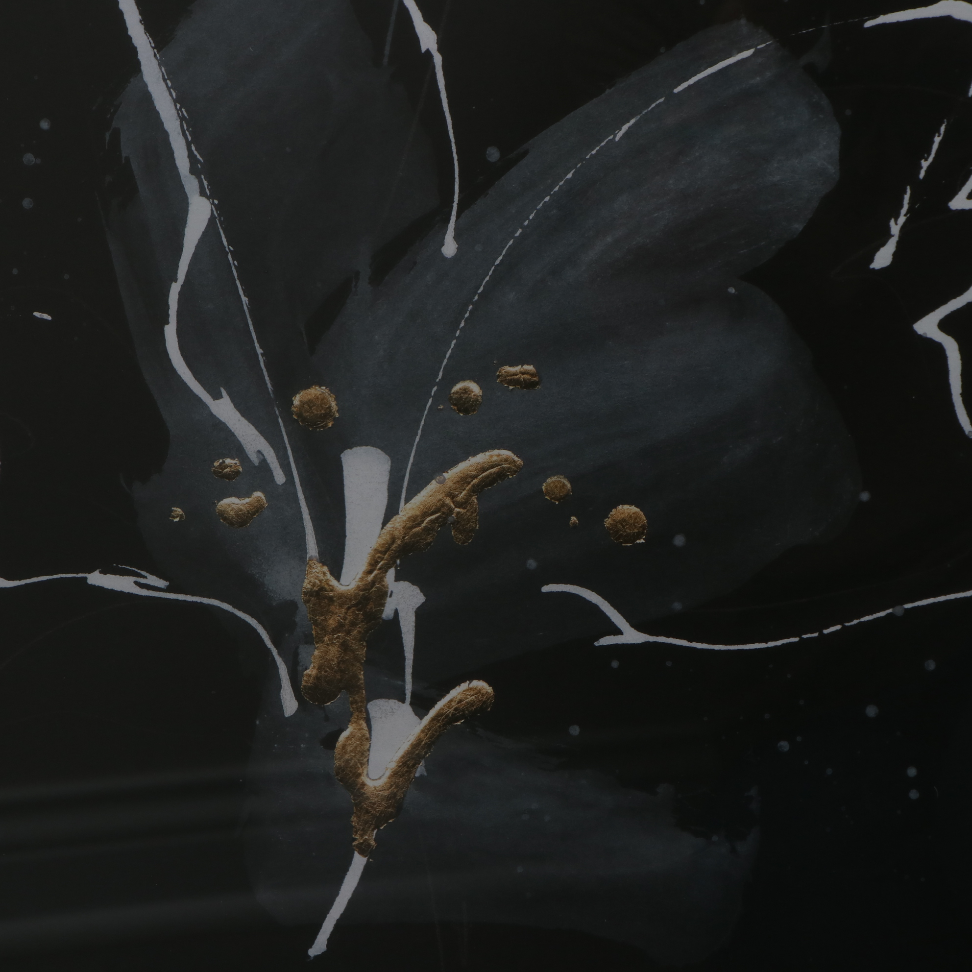 Abstract Digital Print "Modern Flower II and III" After Chris Paschke