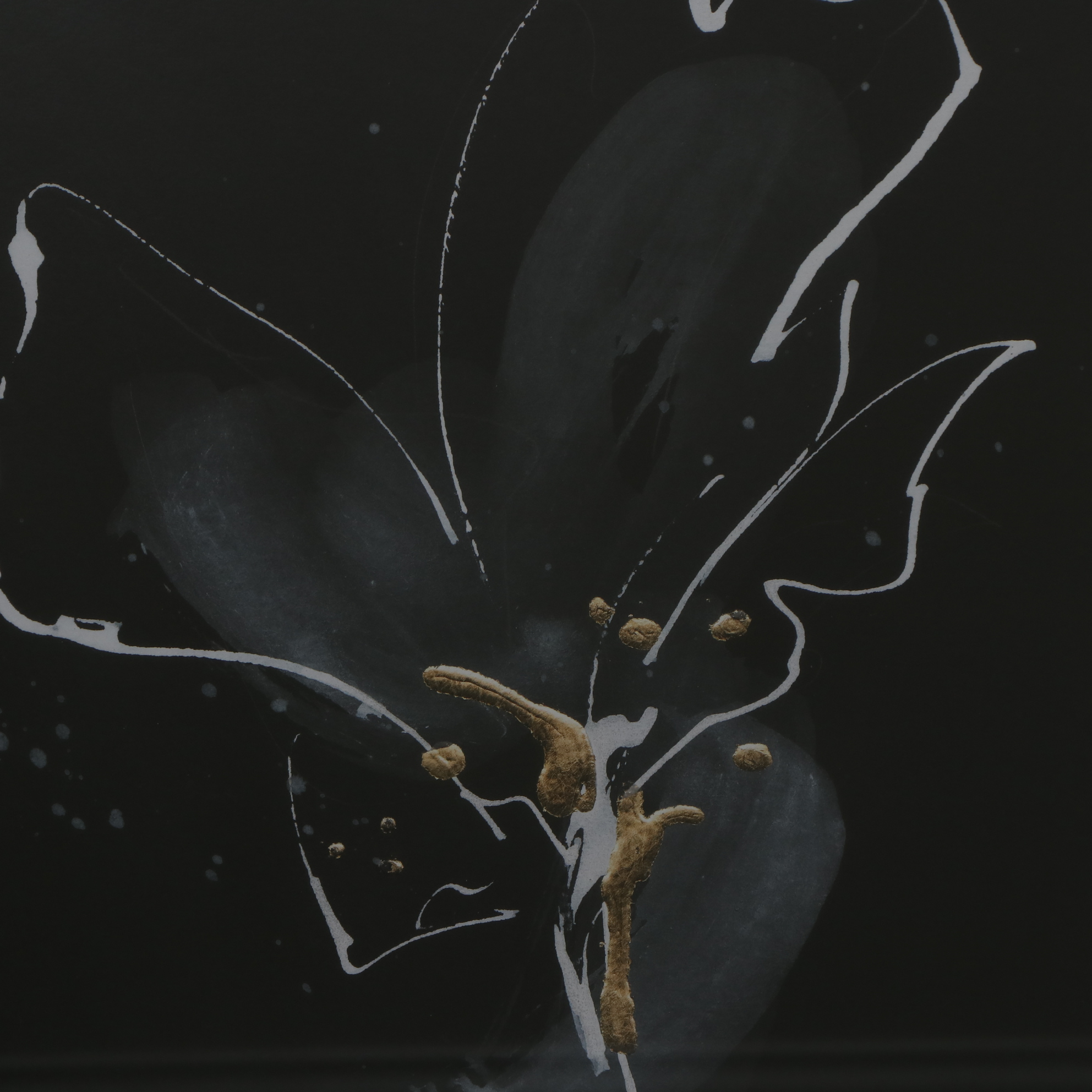 Abstract Digital Print "Modern Flower II and III" After Chris Paschke