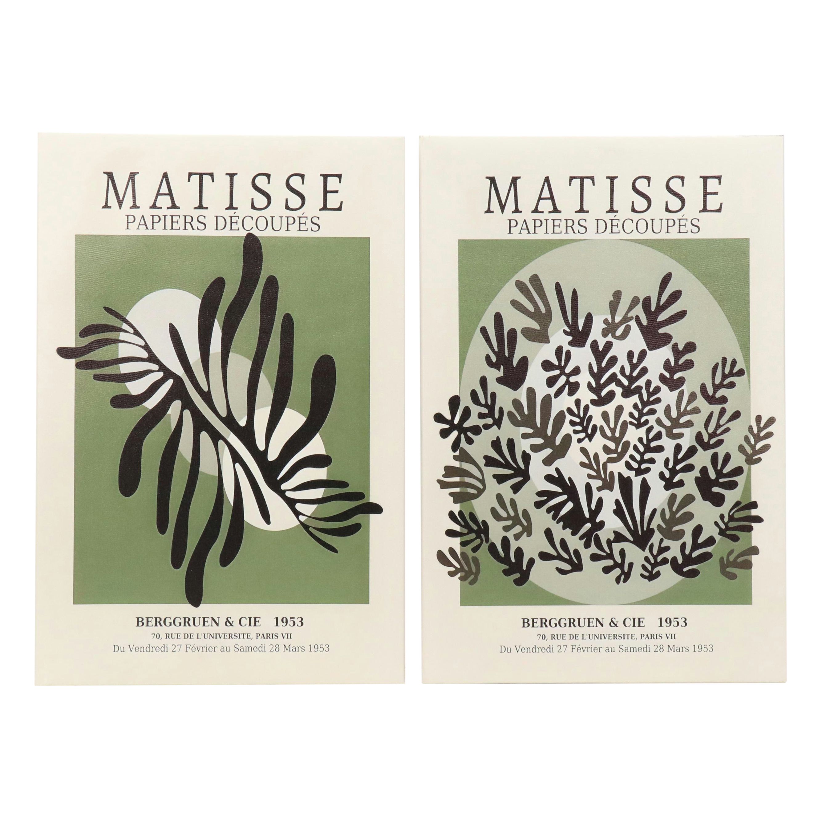 Two Giclées for Henri Matisse Exhibition, 21st Century