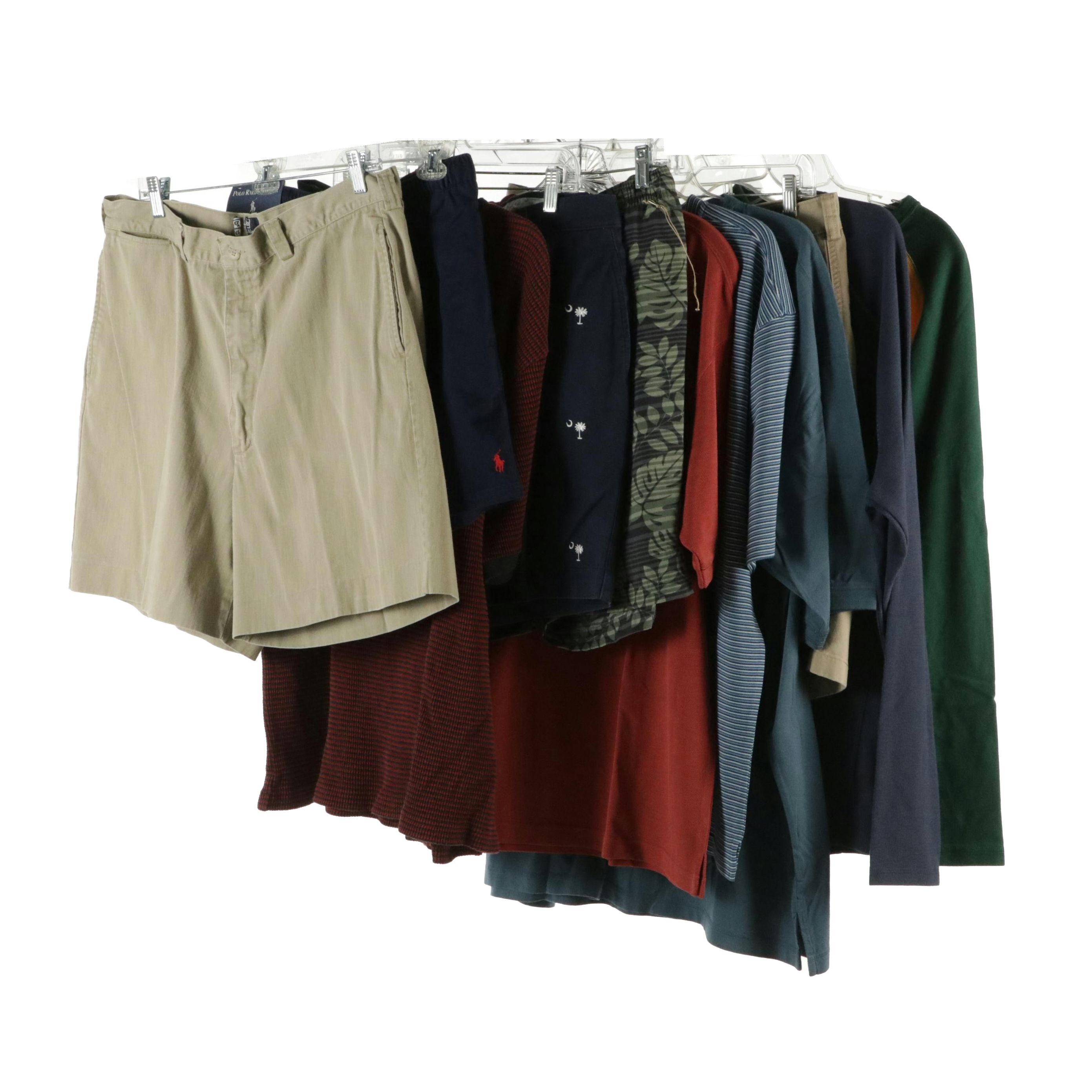 Men's Separates Including Tommy Bahama Swim Trunks and Cotton T-Shirts, More