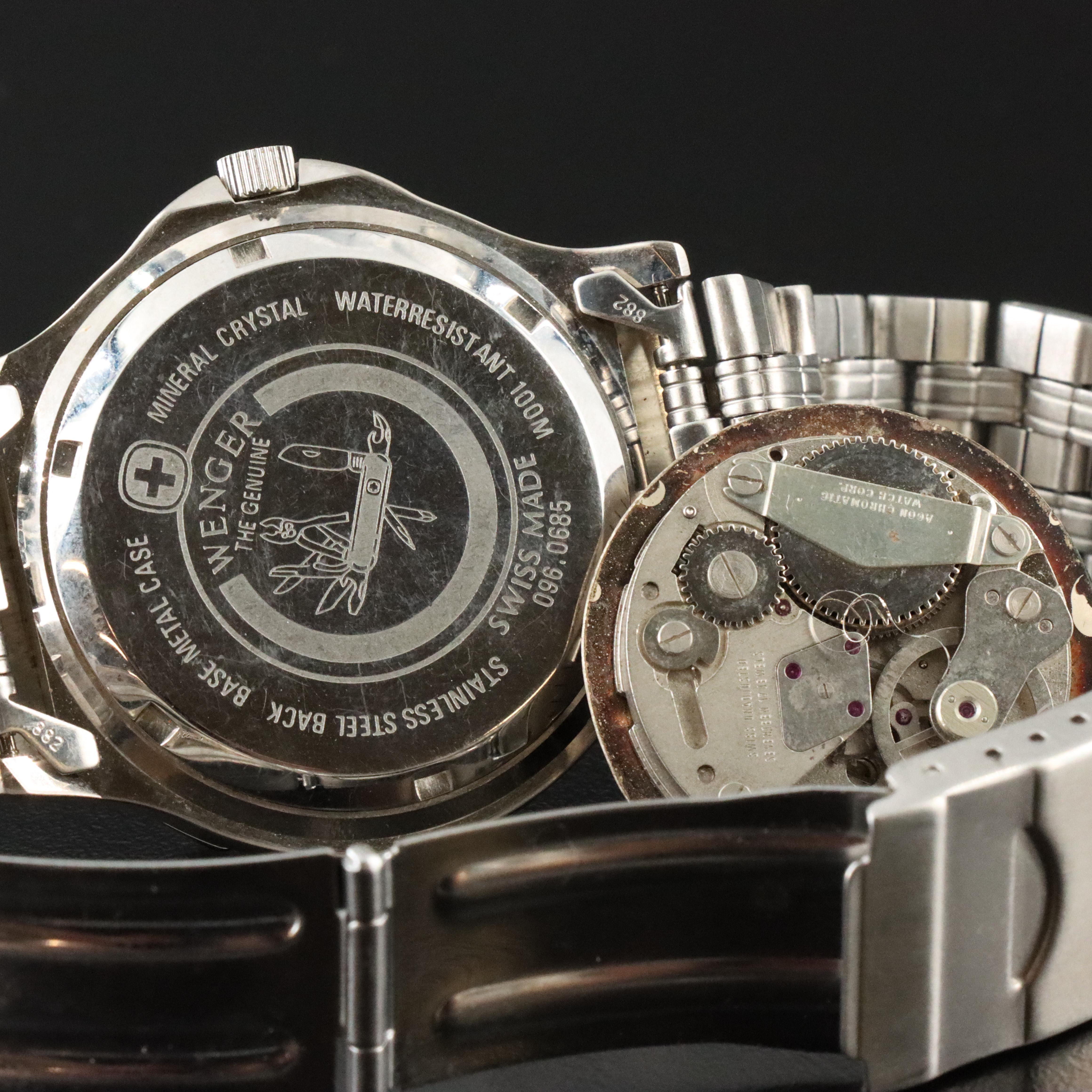 Wenger, Sector, & Rolatron Watches