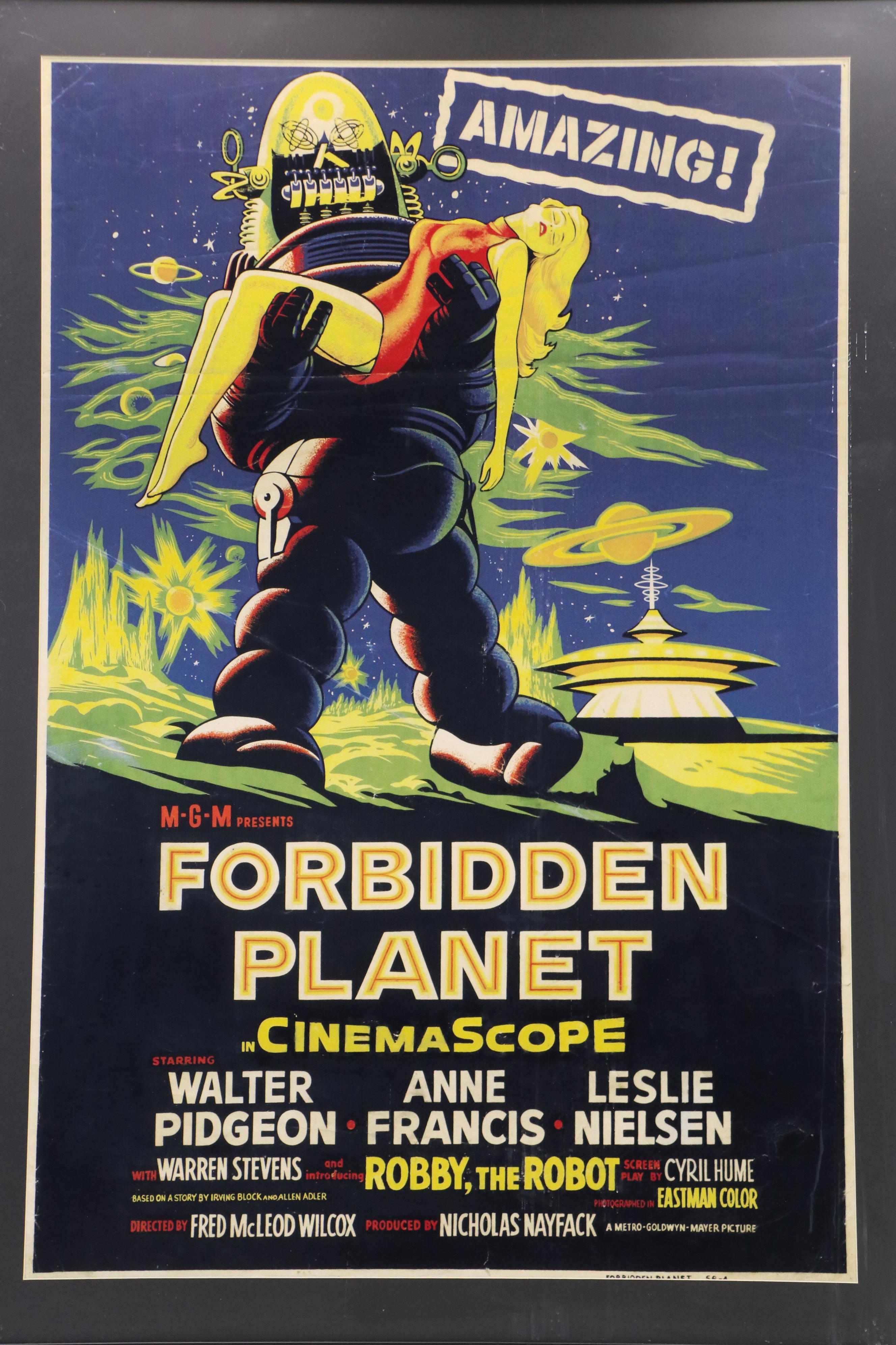Giclée Movie Posters "Forbidden Planet" and "Destination Moon"
