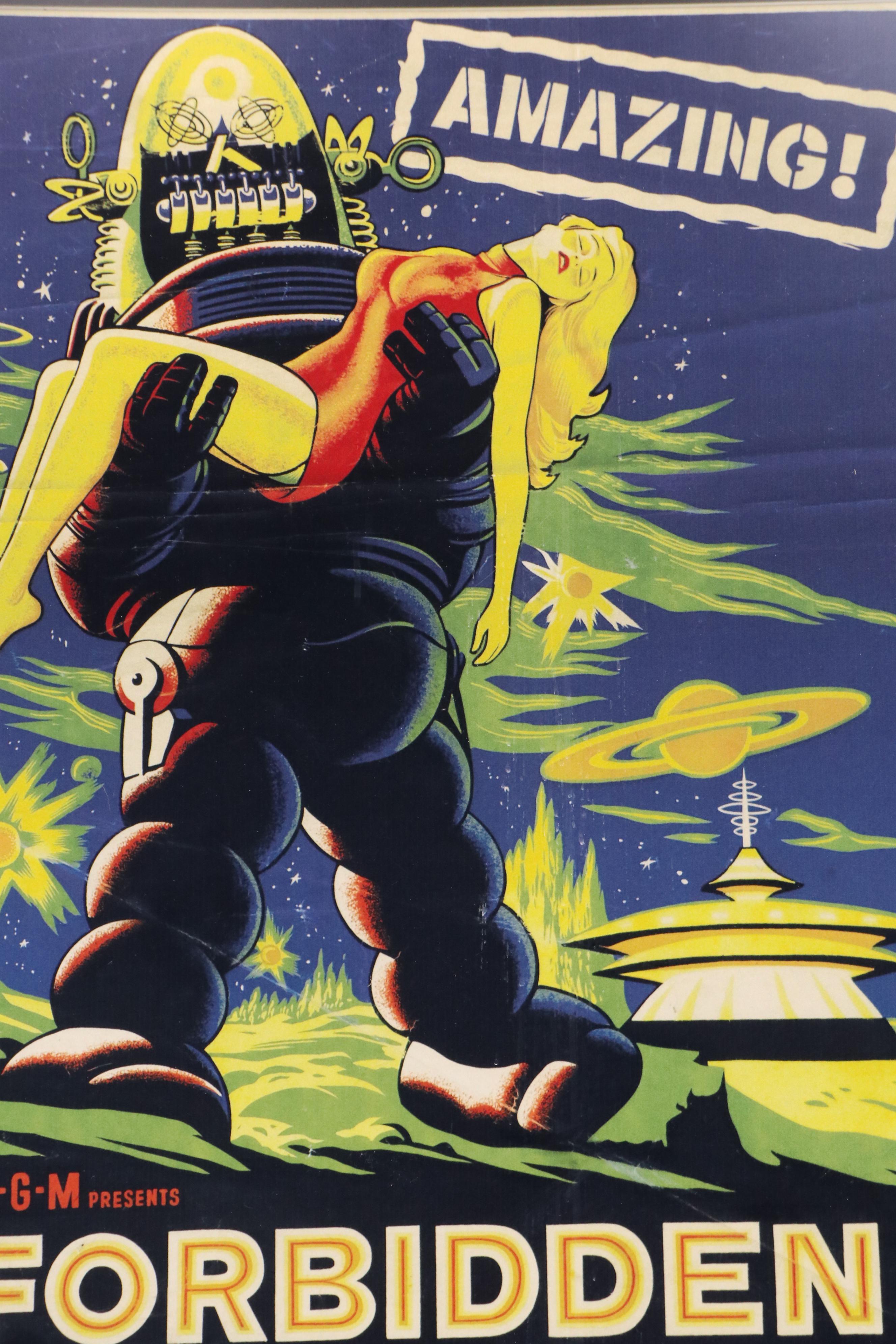 Giclée Movie Posters "Forbidden Planet" and "Destination Moon"