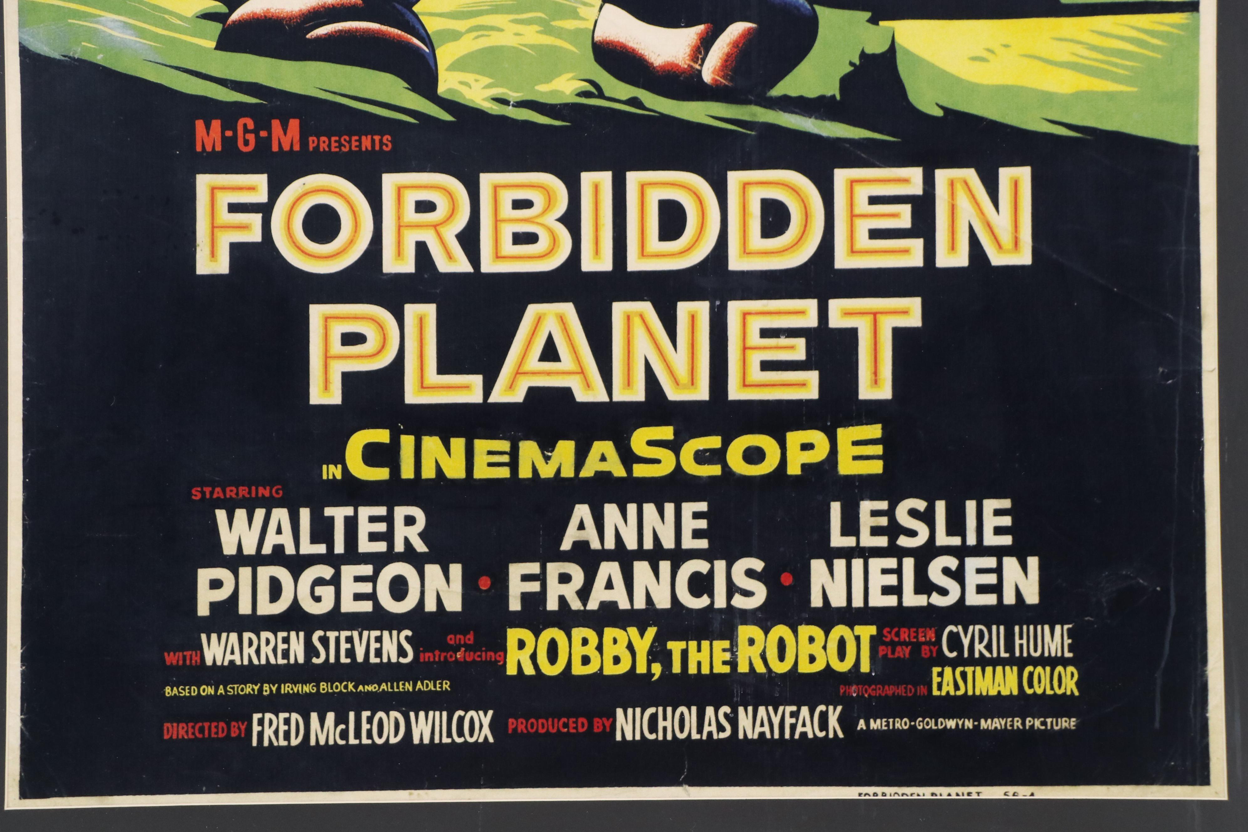 Giclée Movie Posters "Forbidden Planet" and "Destination Moon"