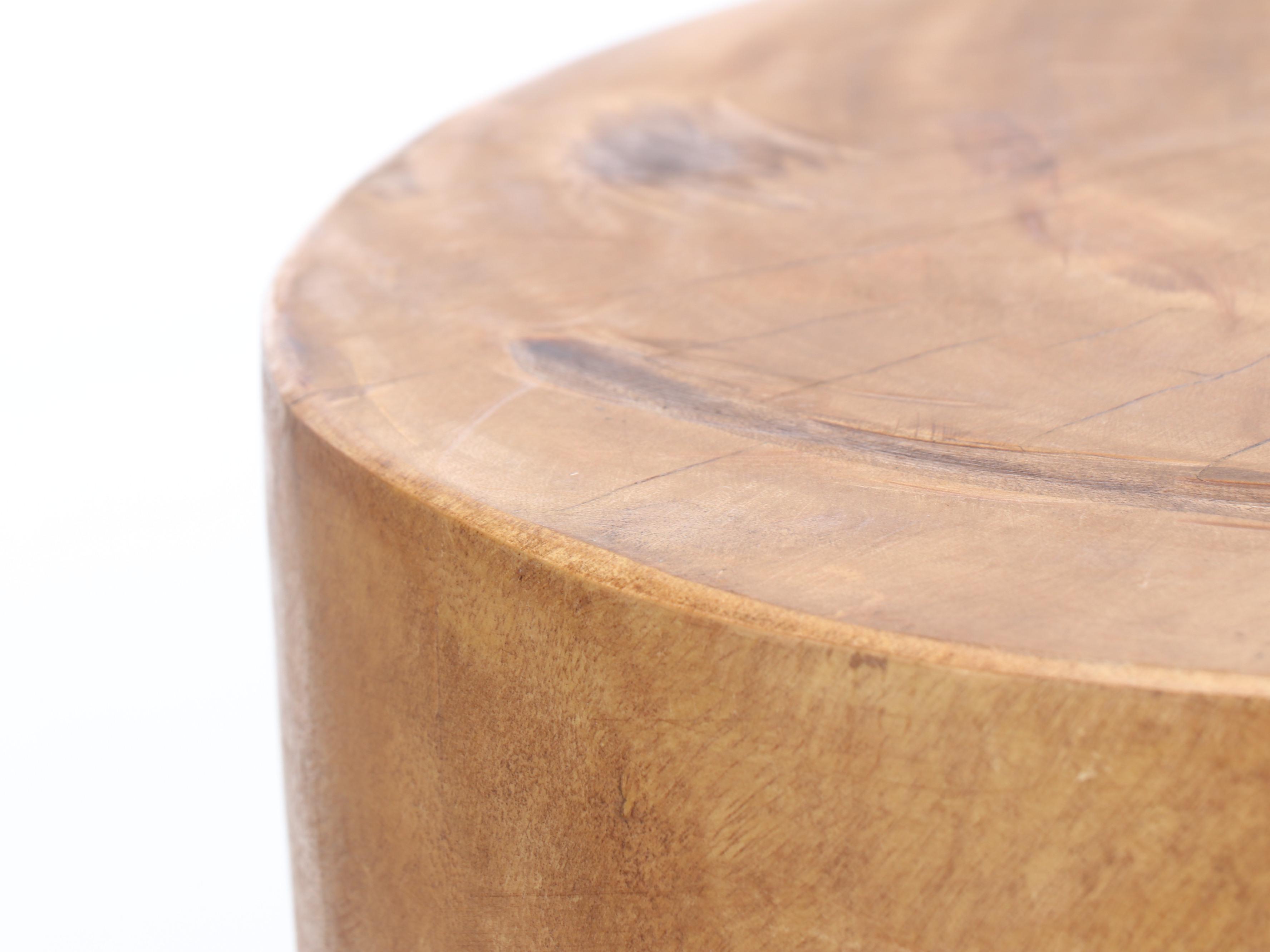 Primitive Style Wooden Accent Table