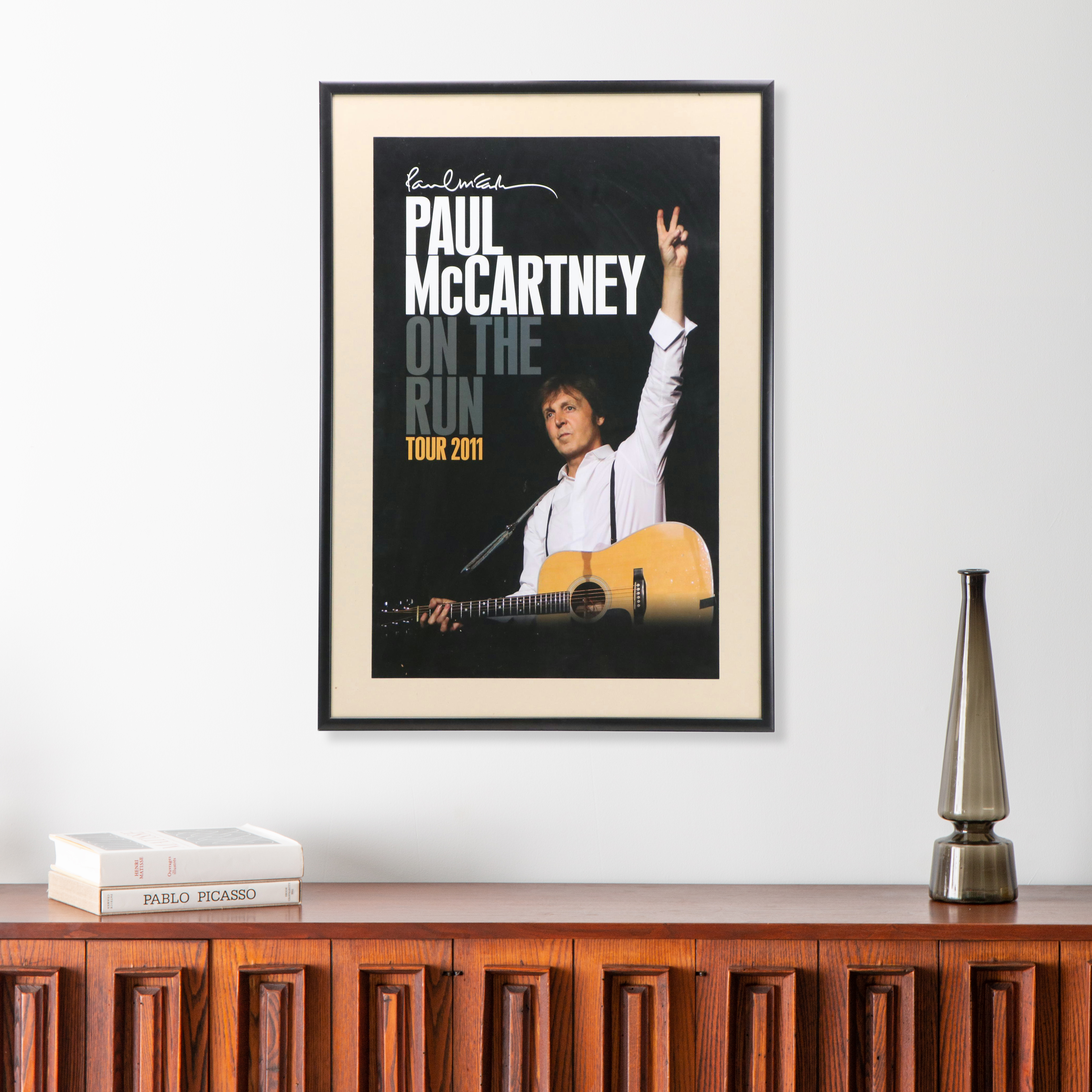Paul McCartney "On The Run" Offset Lithograph Poster, 2011