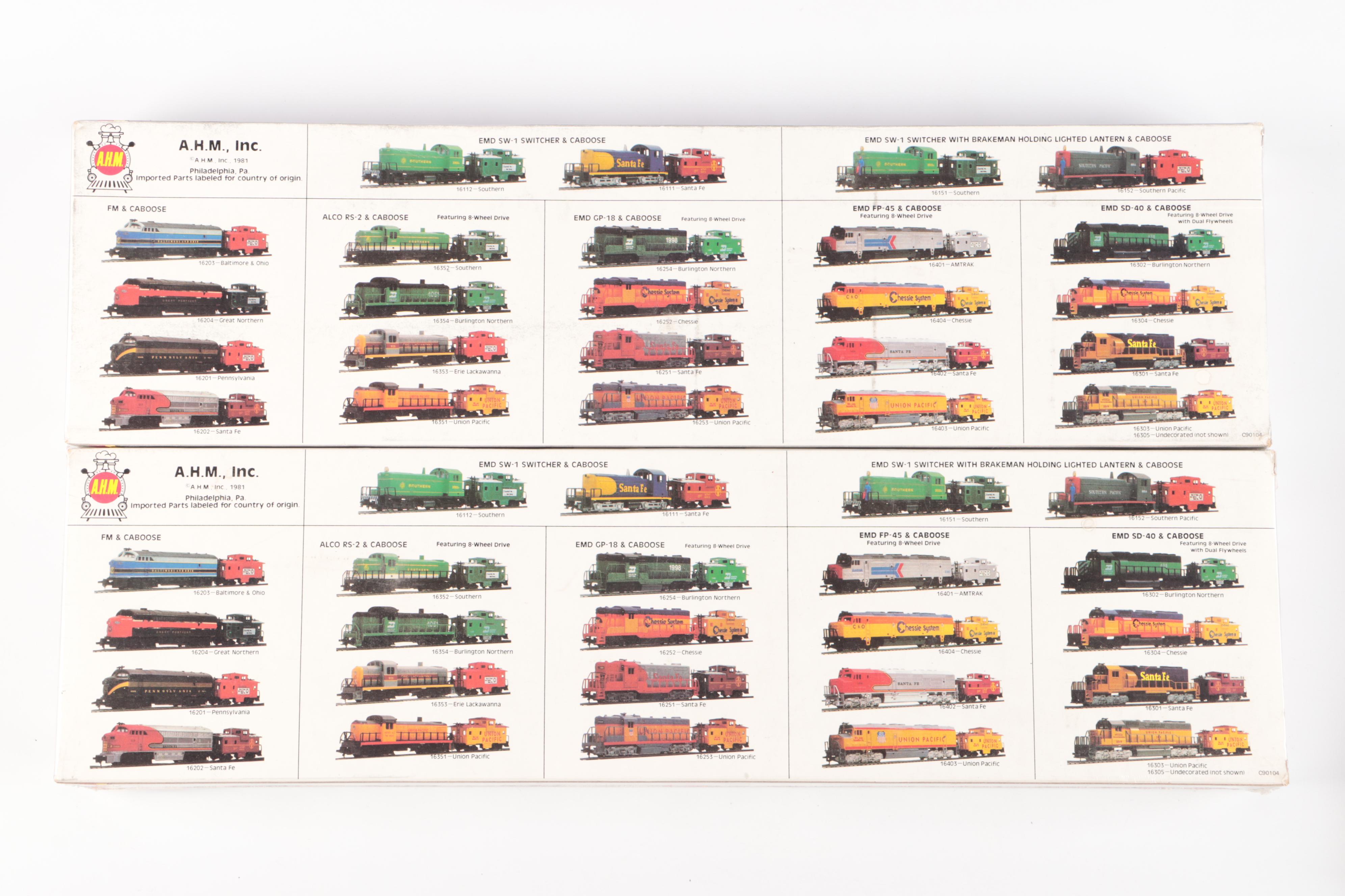Bachmann, AHM, and More HO Scale Train Cars