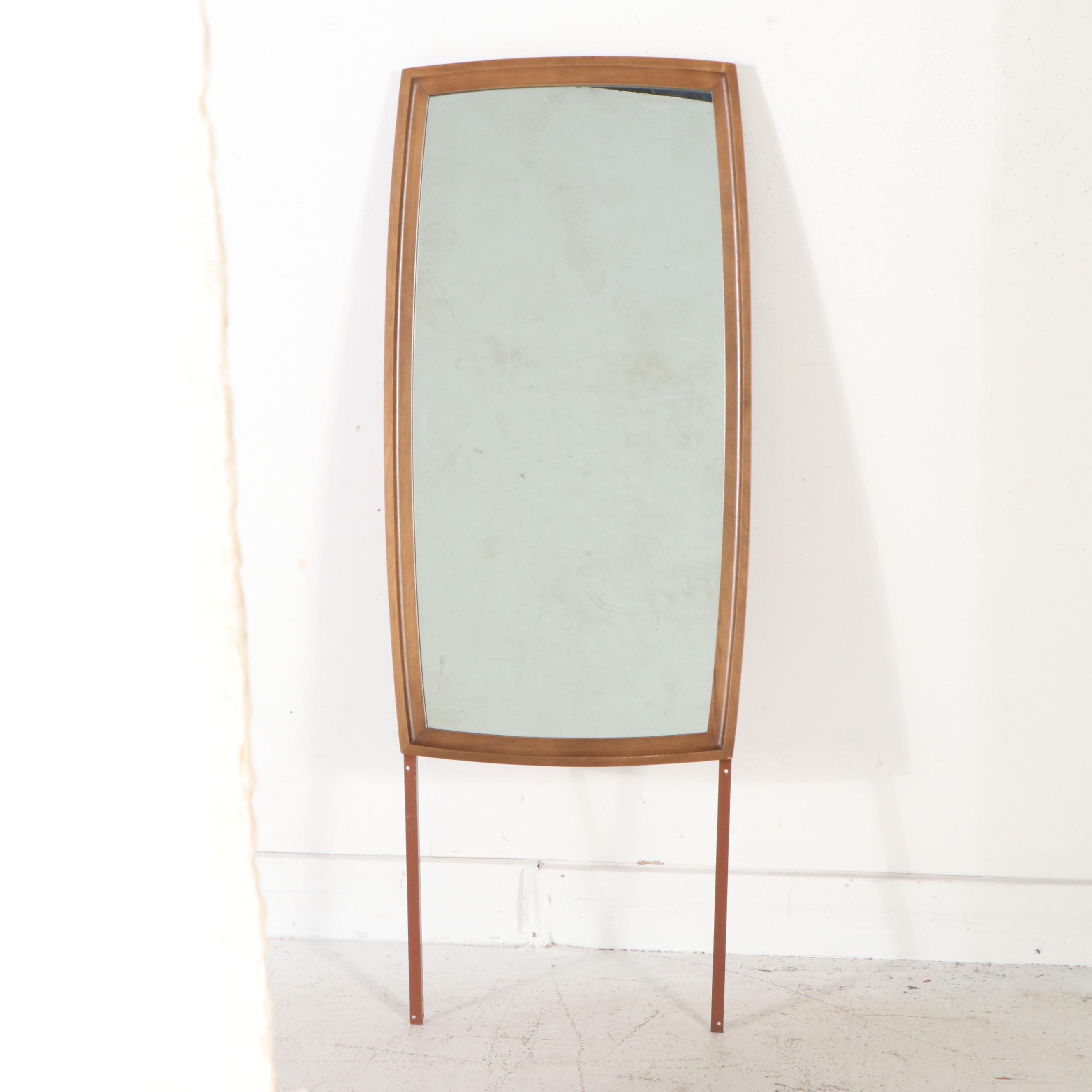 Broyhill Premier "Forward '70" Walnut Dresser with Mirrors, Mid-20th Century