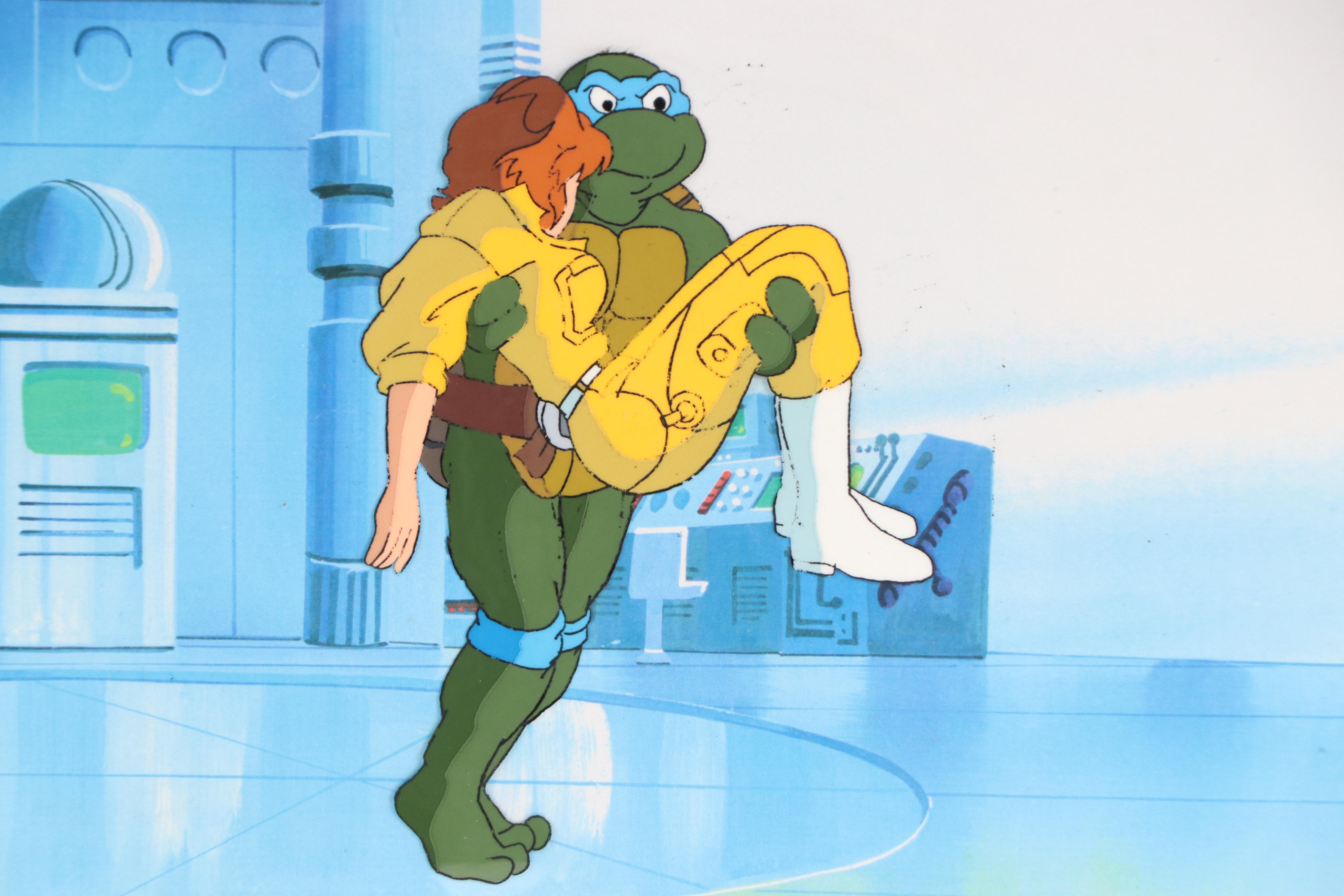 "Teenage Mutant Ninja Turtles" Reproduction Cel, Late 20th Century