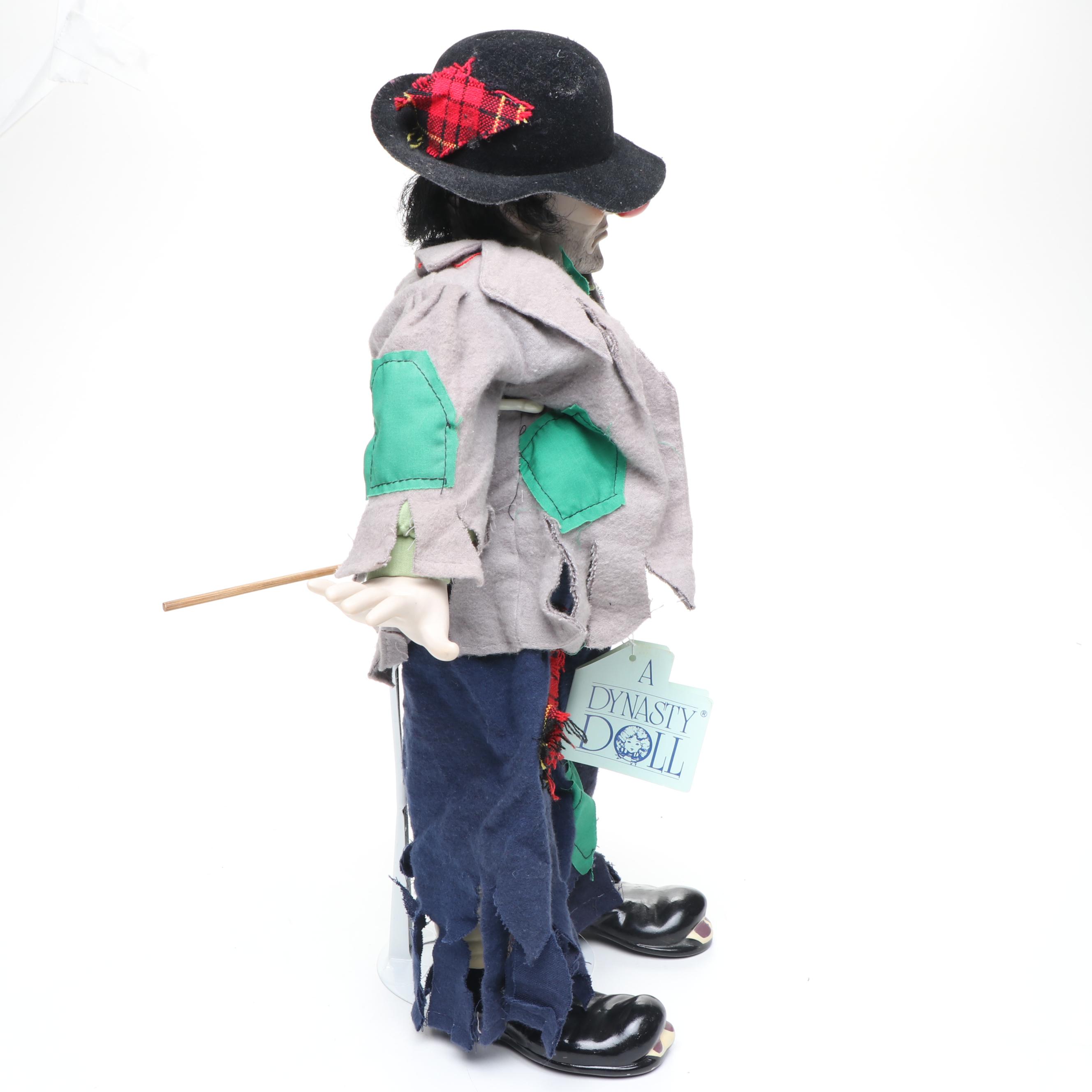 Cardinal Inc. Hand-Painted "Clyde" Bisque Dynasty Doll, Late 20th Century