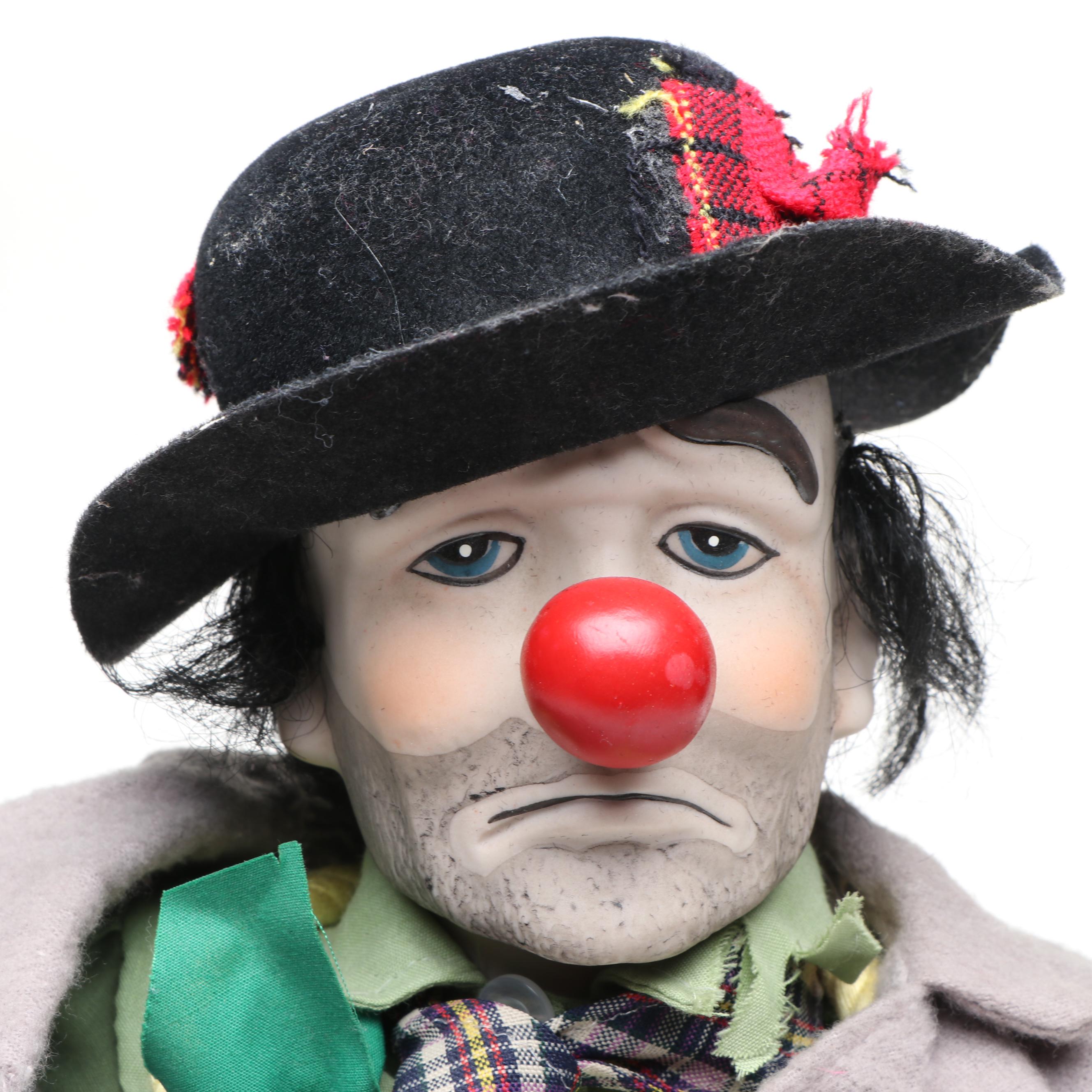 Cardinal Inc. Hand-Painted "Clyde" Bisque Dynasty Doll, Late 20th Century