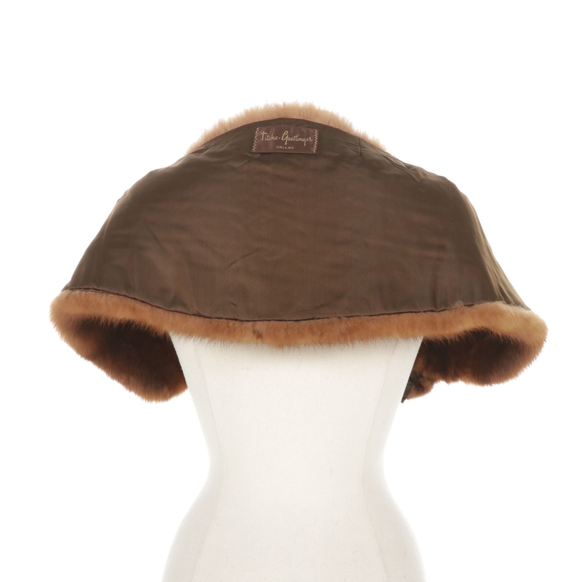 Sable Fur Wrap Stole, Mid-20th Century