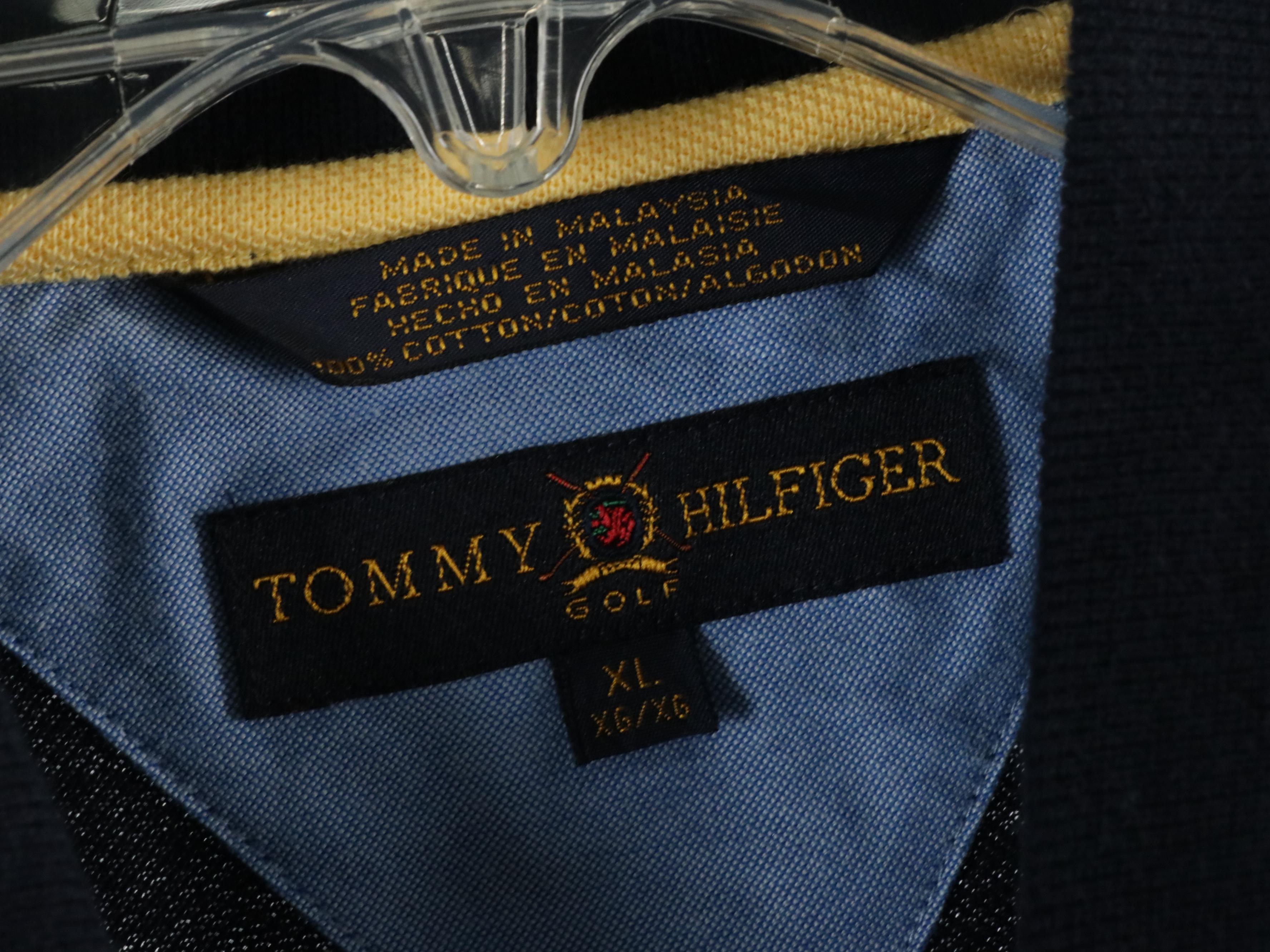 Men's Polo Shirts & Knit Pullovers Featuring Tommy Hilfiger, Nautica, and More